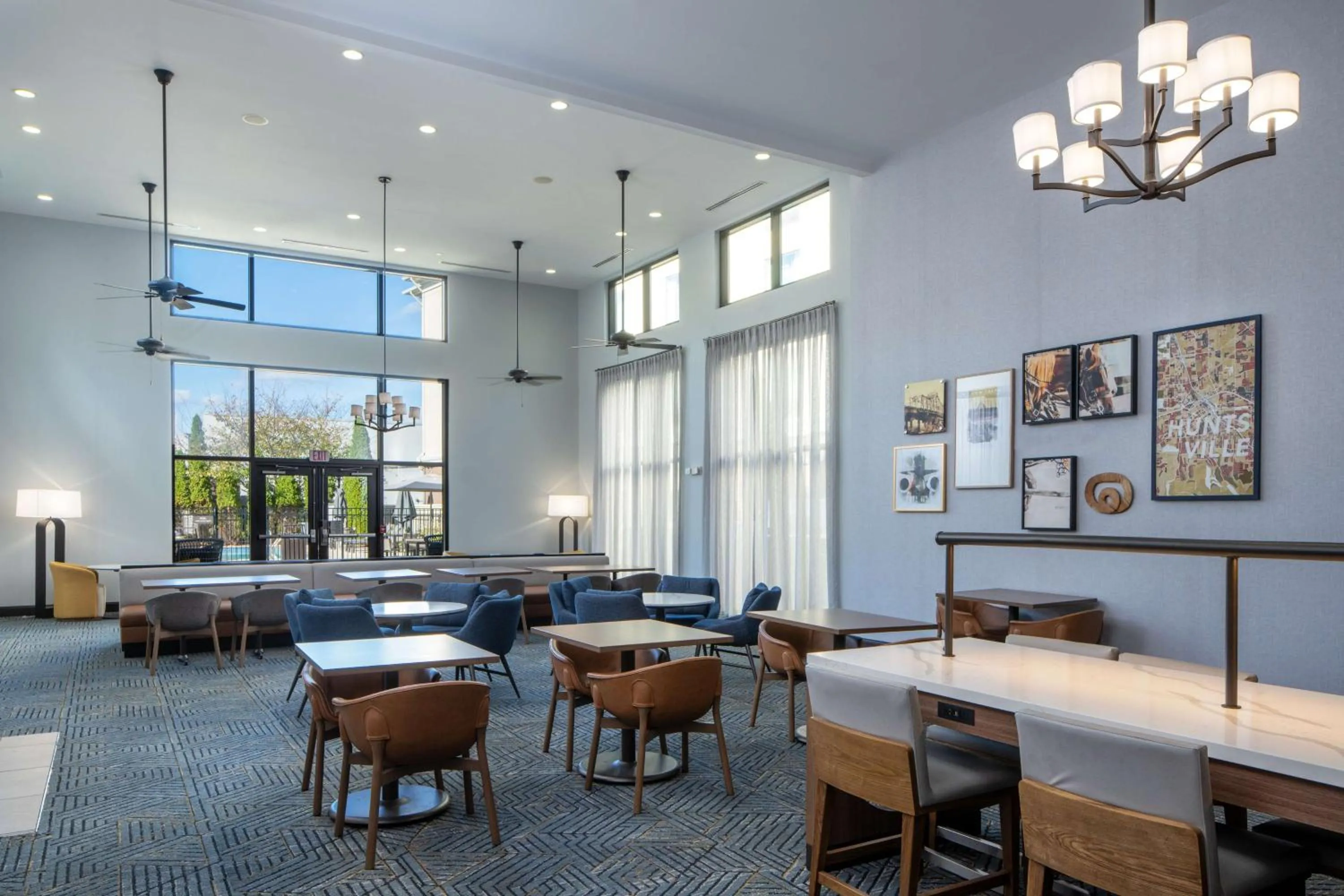Lobby or reception in Homewood Suites by Hilton Huntsville-Downtown