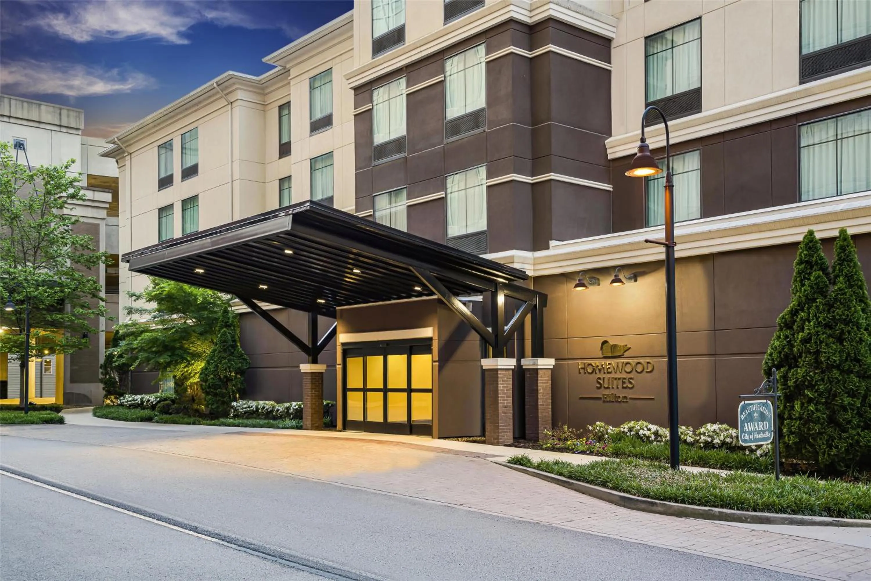 Property building in Homewood Suites by Hilton Huntsville-Downtown
