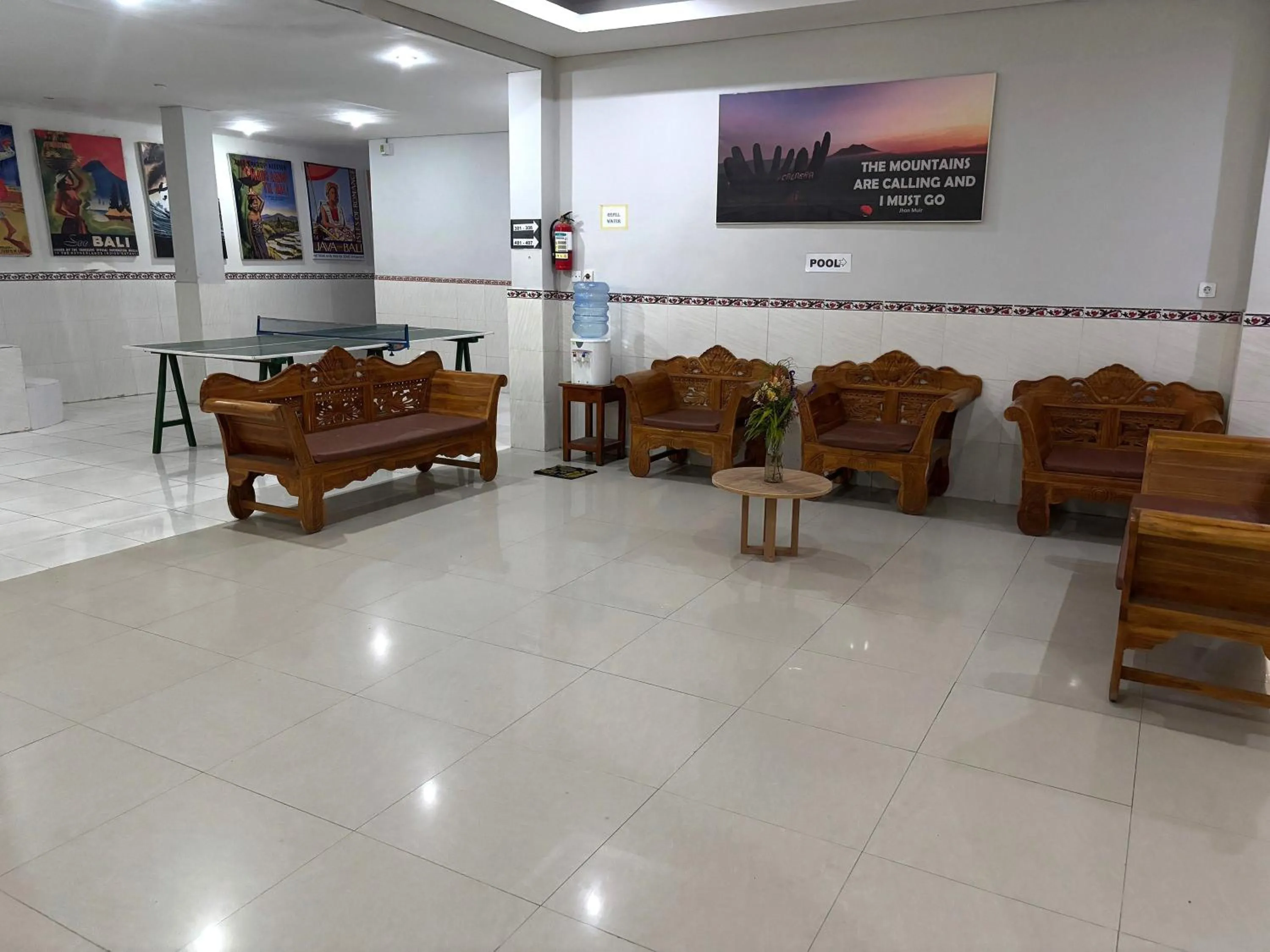 Living room in Caldera Hotel & Restaurant