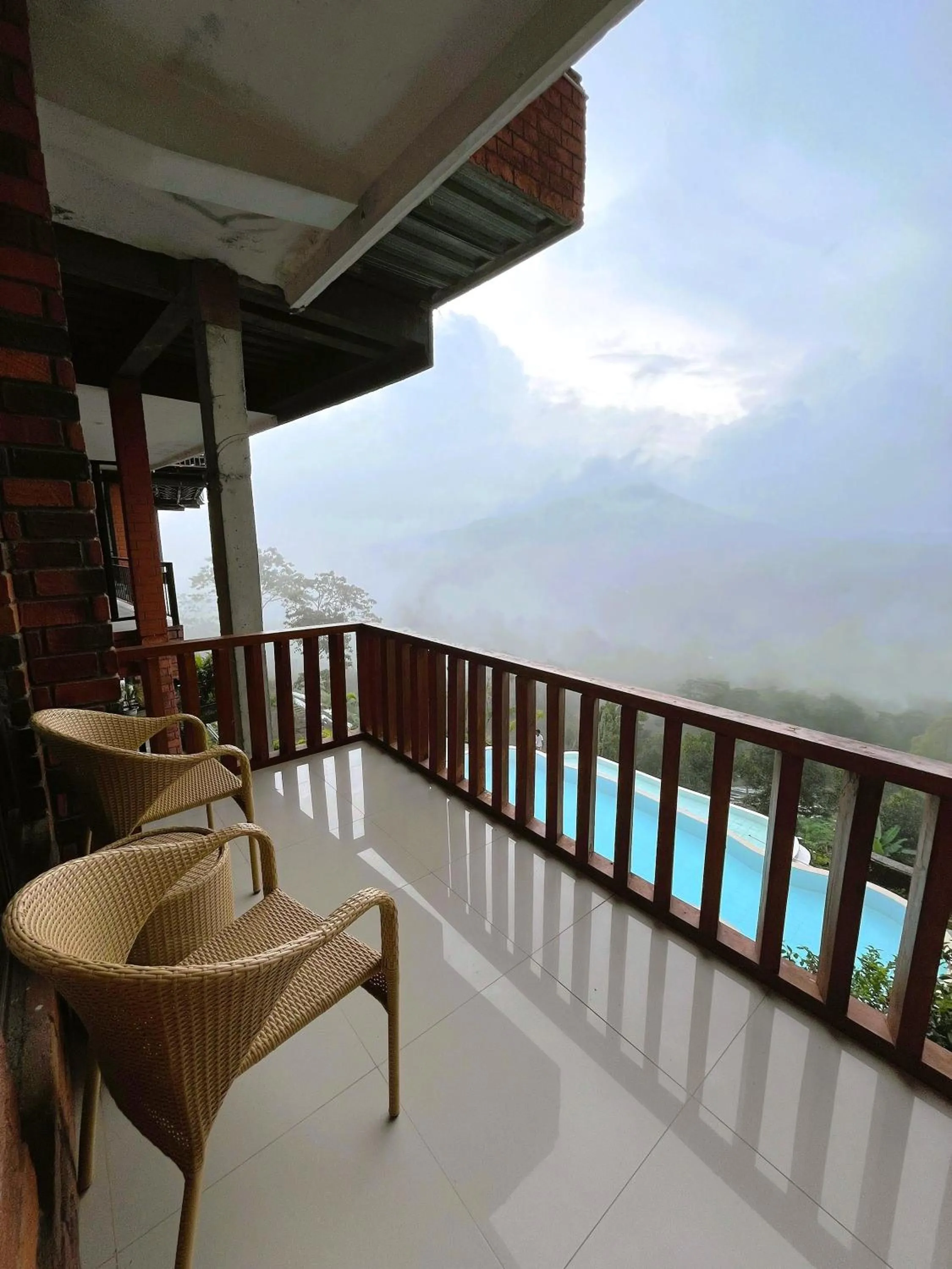 Balcony/Terrace in Caldera Hotel & Restaurant