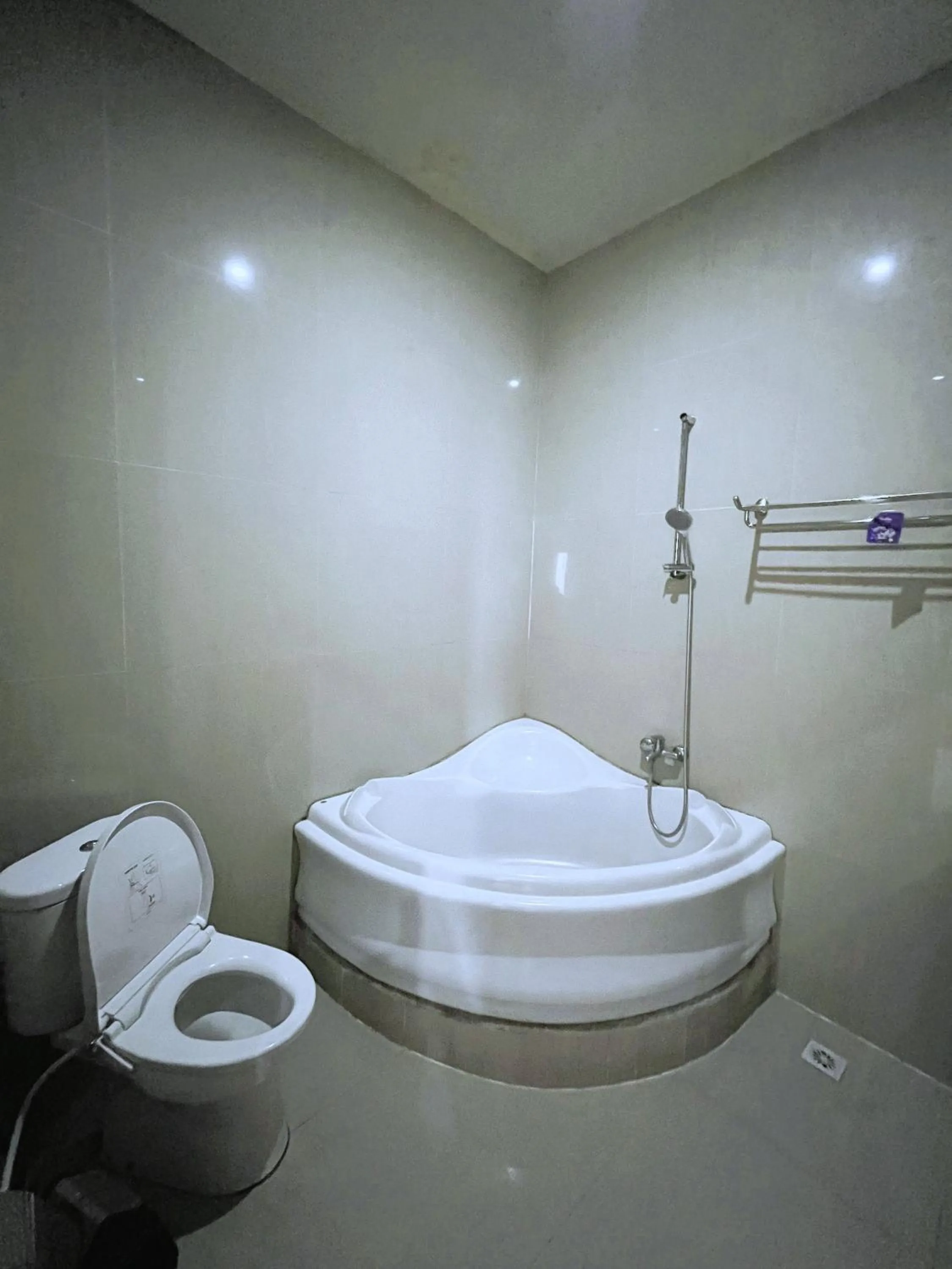Toilet in Caldera Hotel & Restaurant