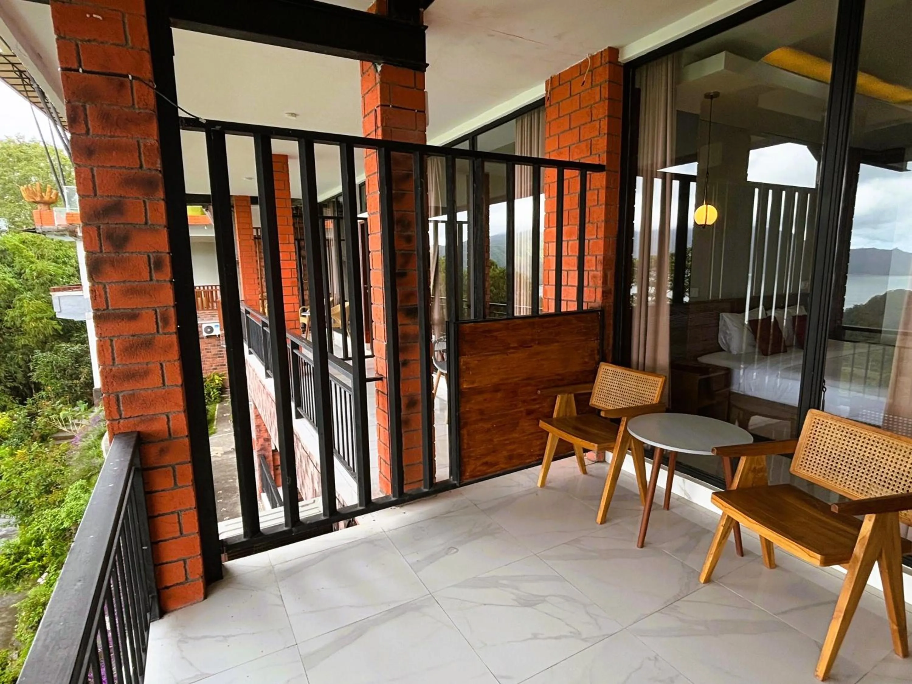 Balcony/Terrace in Caldera Hotel & Restaurant