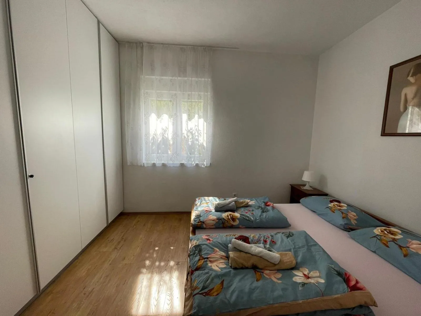 Bed in Kuca za odmor u Kastelima s pogledom na more