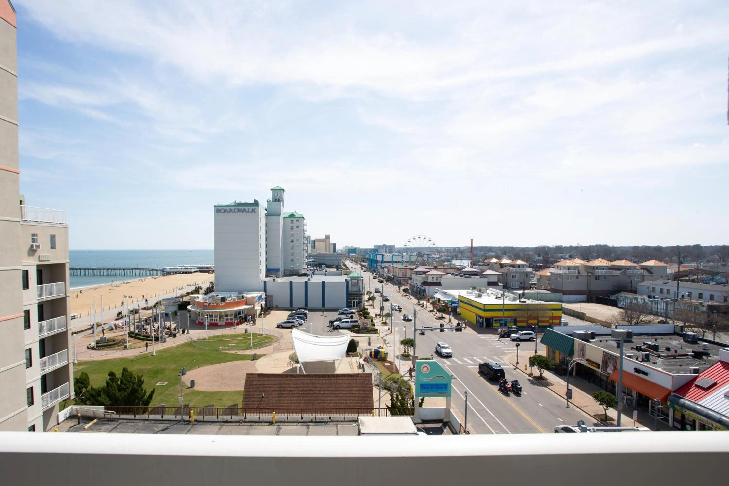 City view in Super 8 by Wyndham Virginia Beach Oceanfront