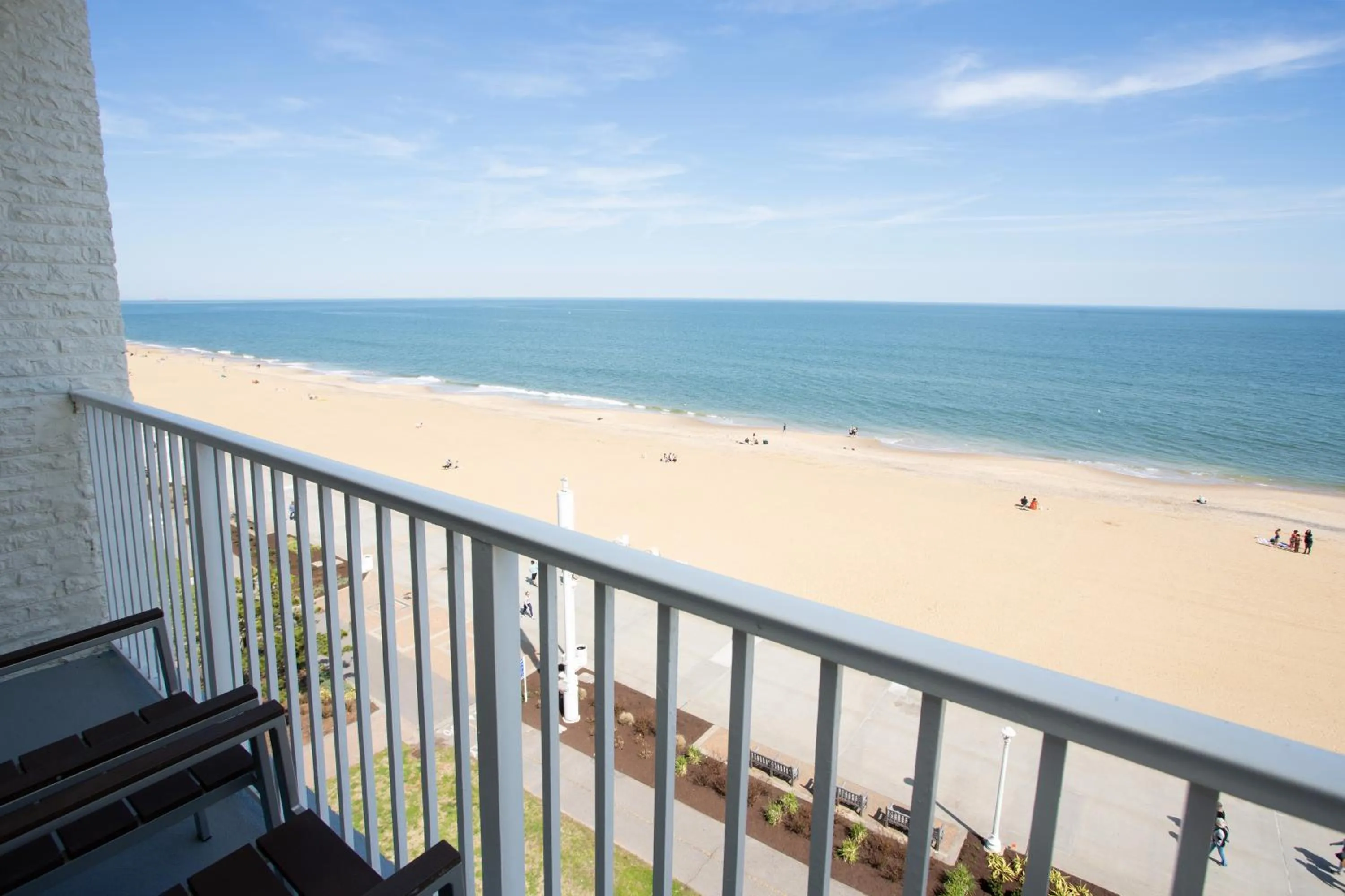 Balcony/Terrace in Super 8 by Wyndham Virginia Beach Oceanfront