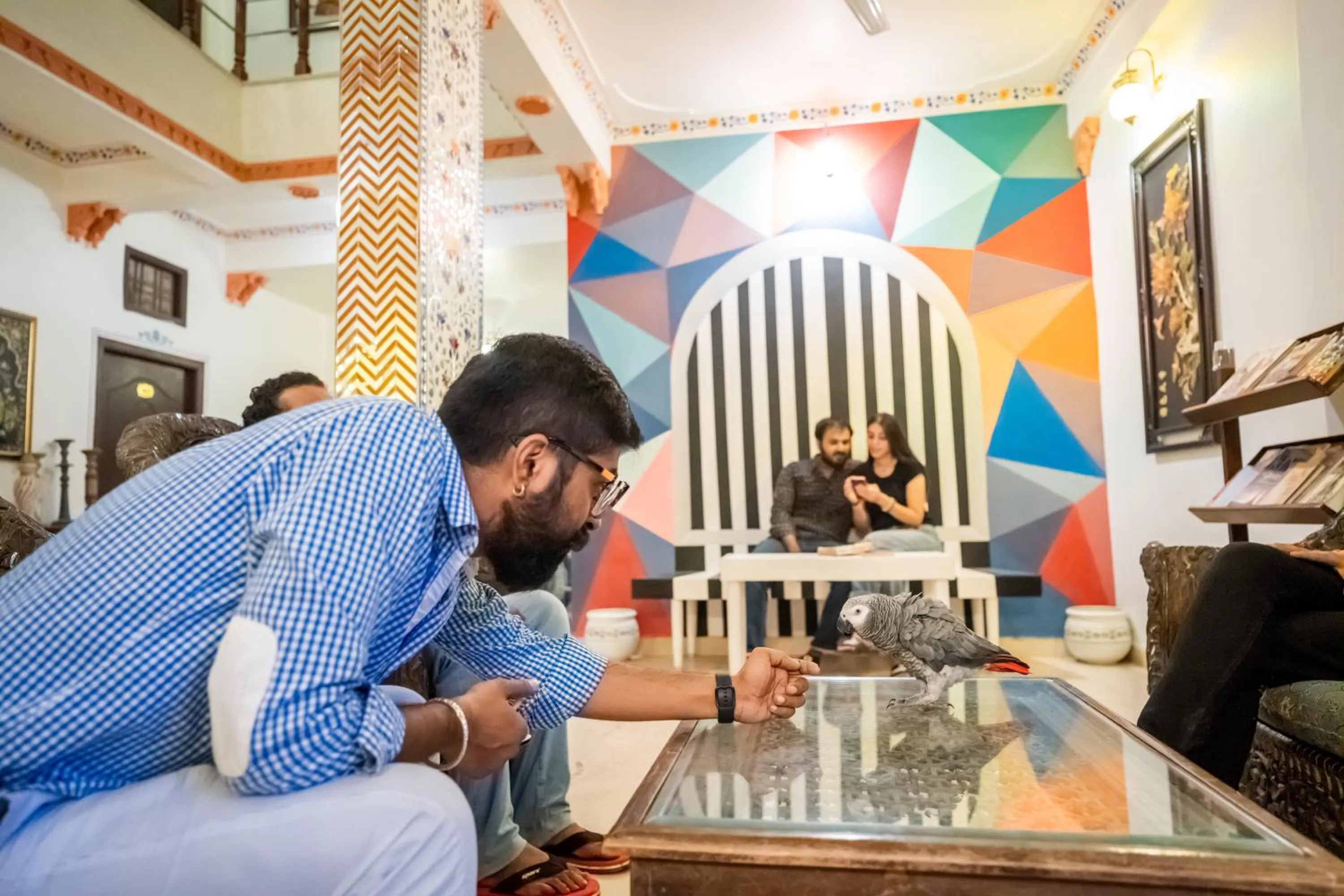 People in Citylights By MUSAFIR