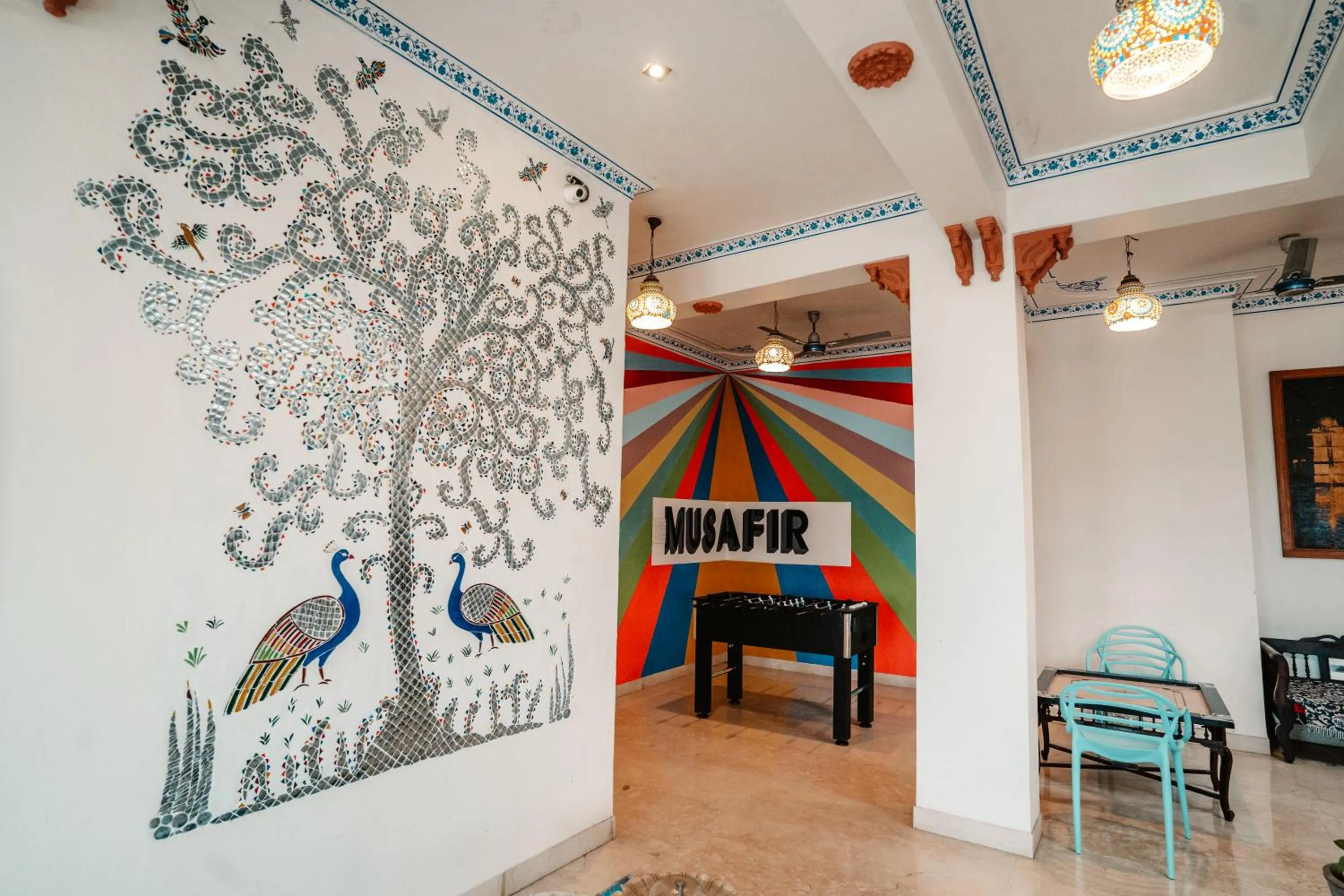 Dining area in Citylights By MUSAFIR