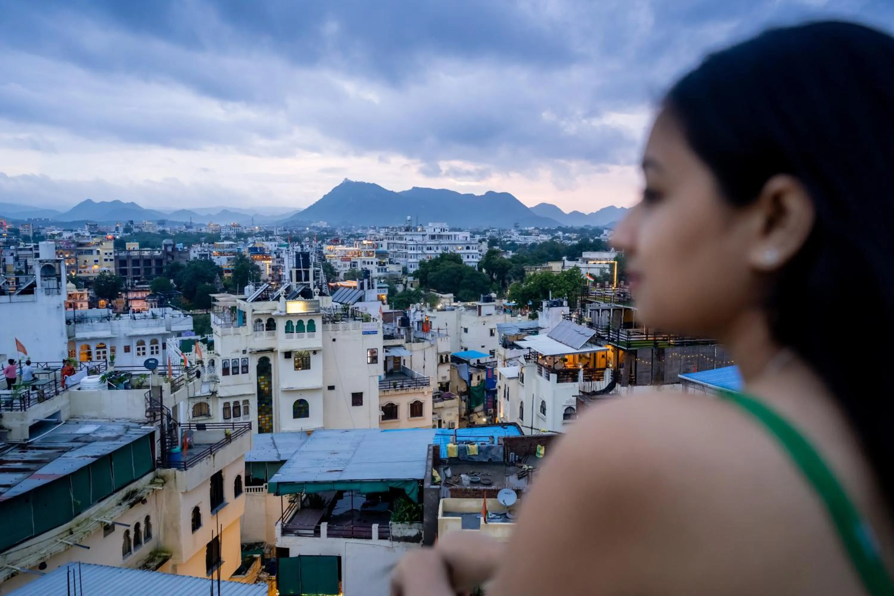 People in Citylights By MUSAFIR