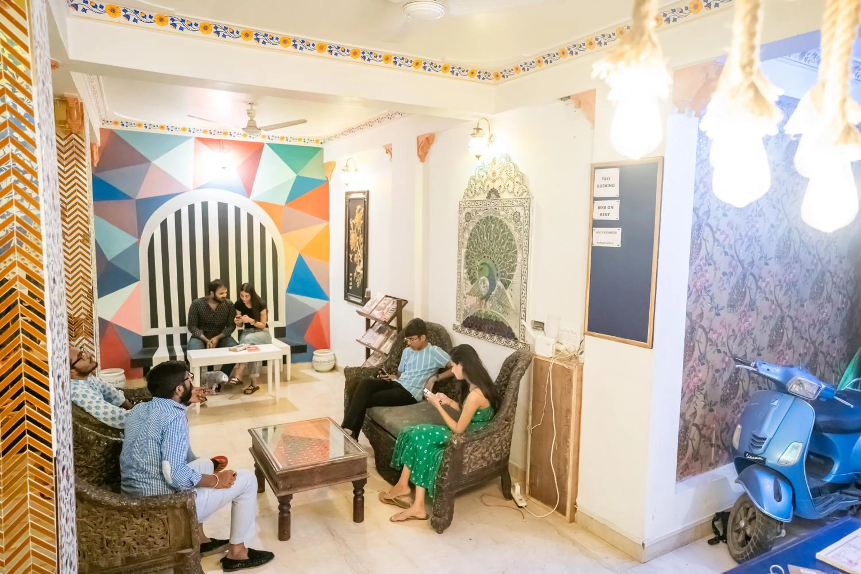 People in Citylights By MUSAFIR