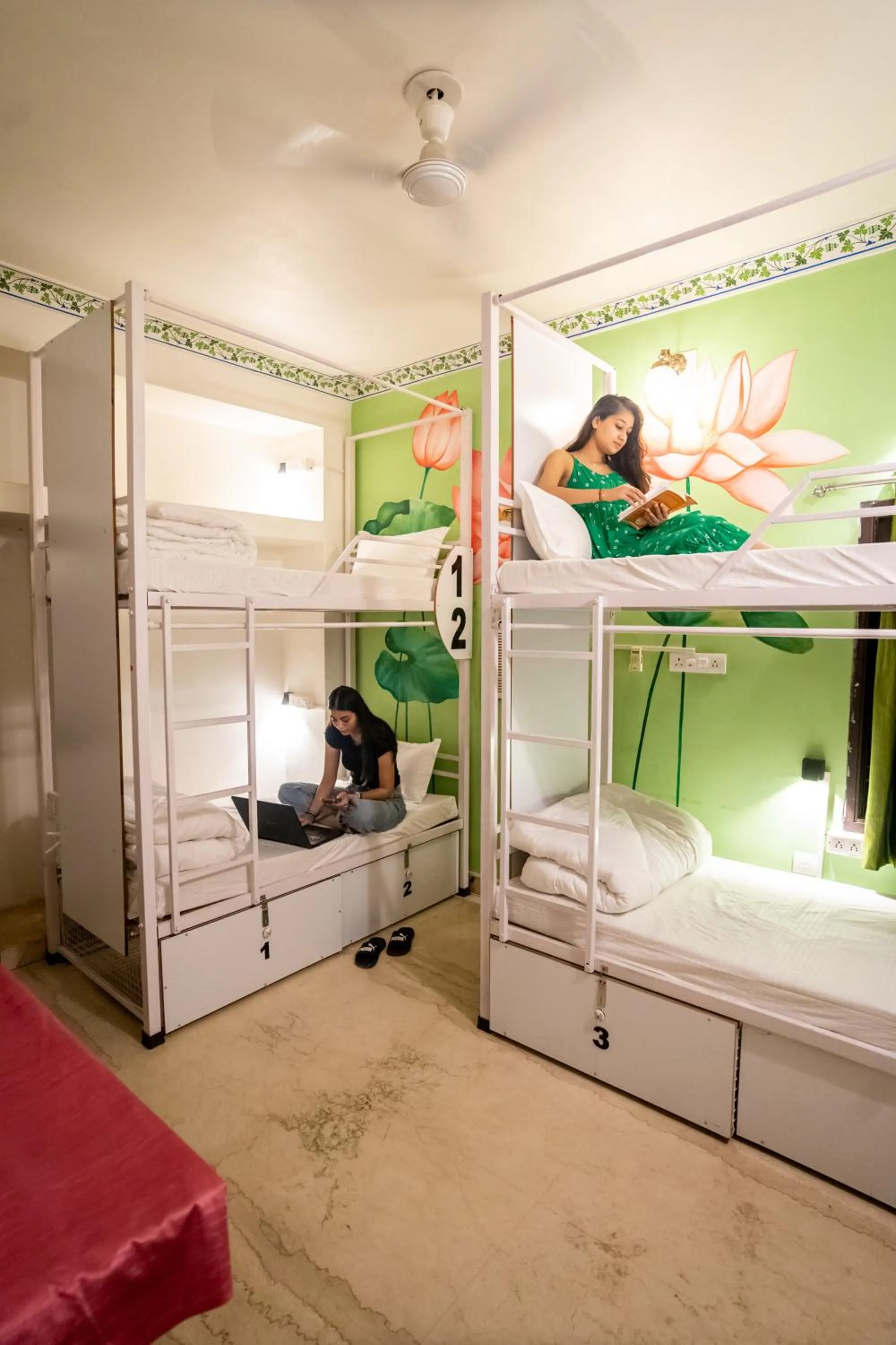 People, Bed in Citylights By MUSAFIR