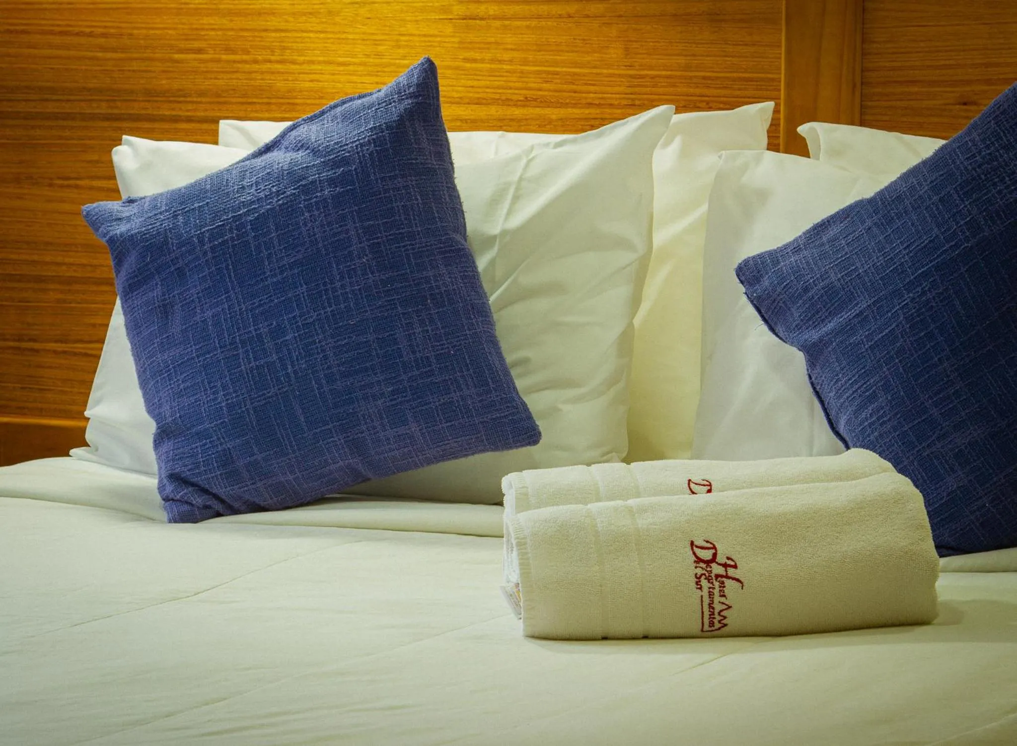 Bed in Hotel Departamentos del Sur