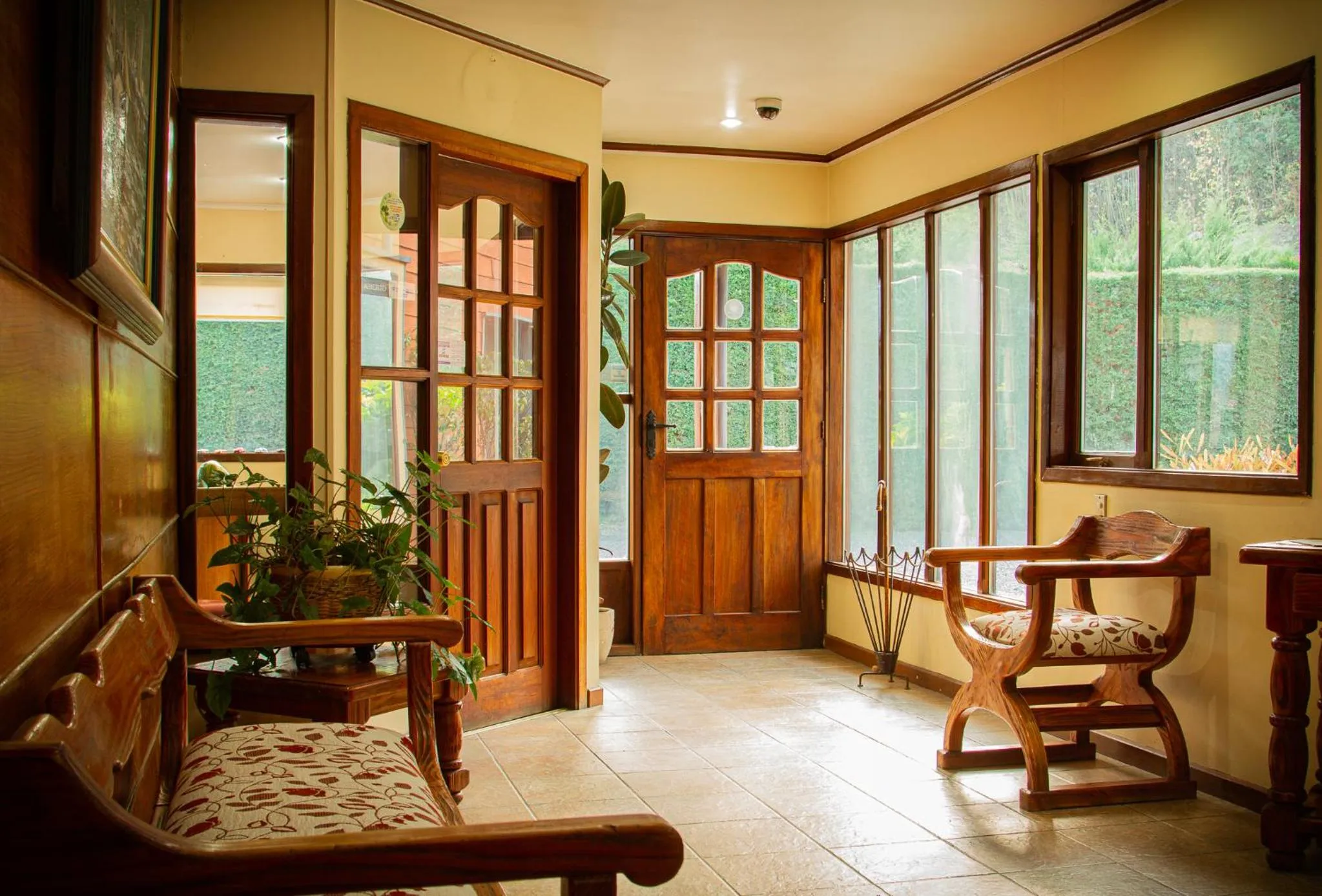 Lobby or reception in Hotel Departamentos del Sur