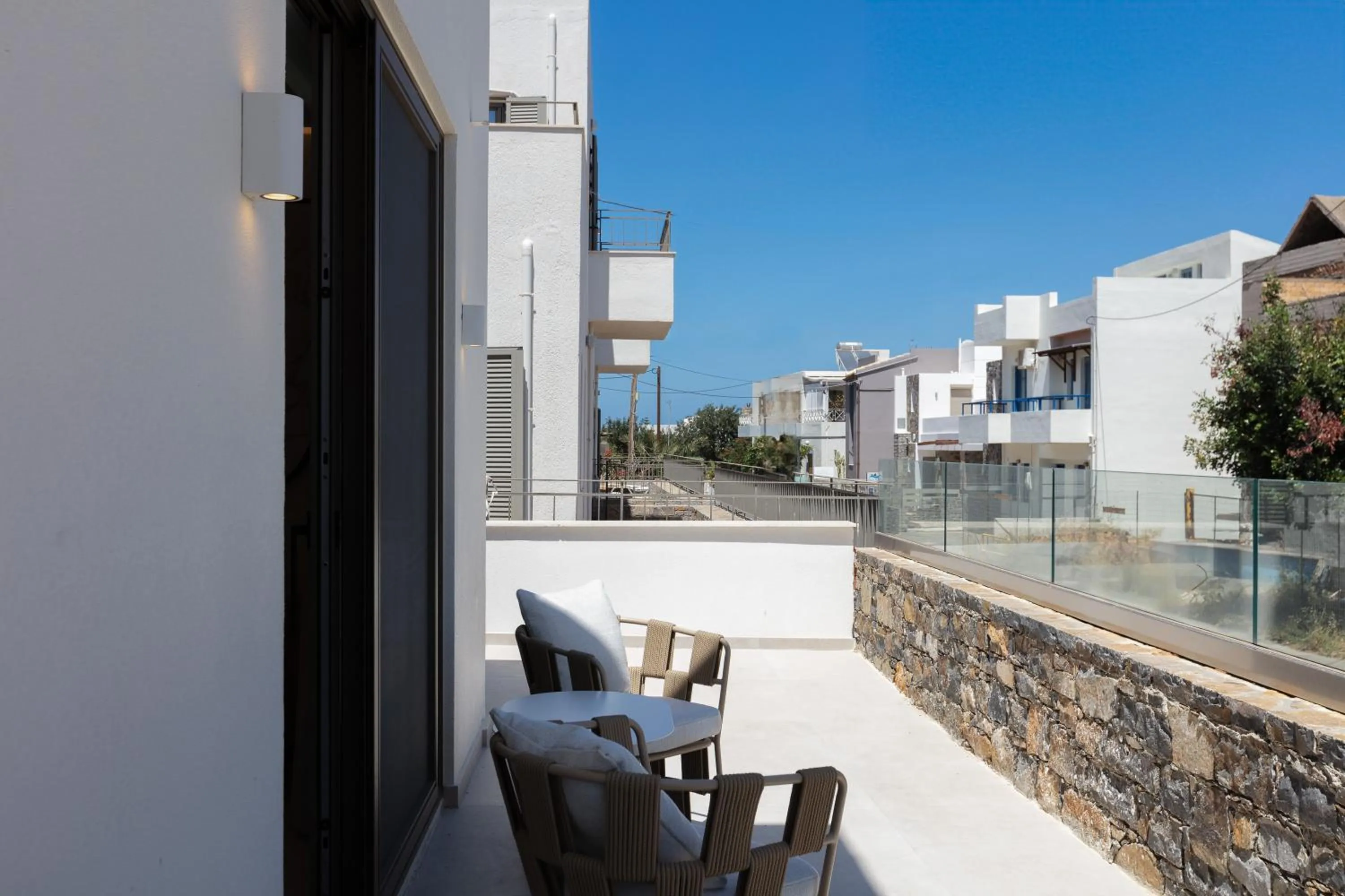 Patio in Naiades Boutique Hotel - Adults Only