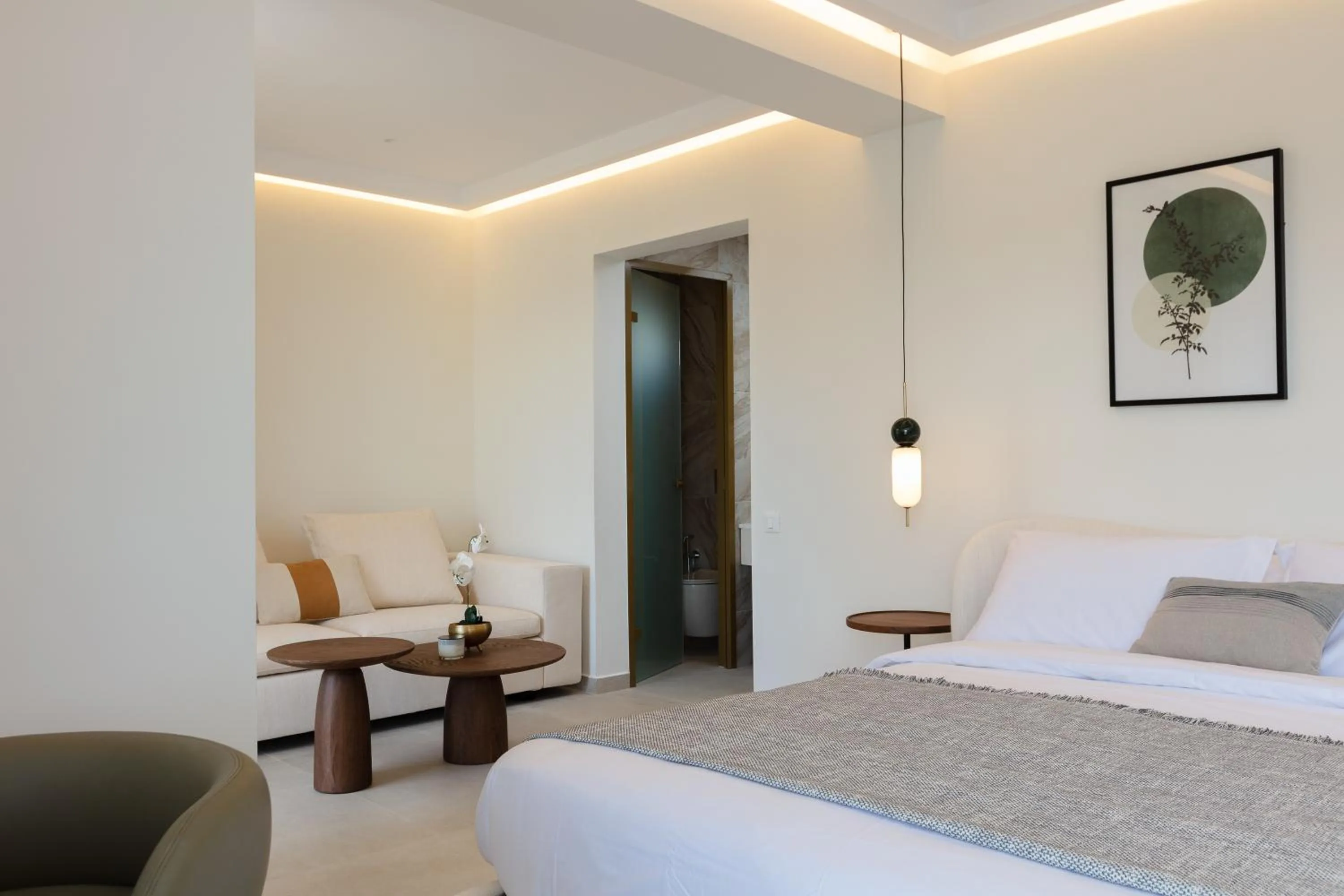 Photo of the whole room, Bed in Naiades Boutique Hotel - Adults Only