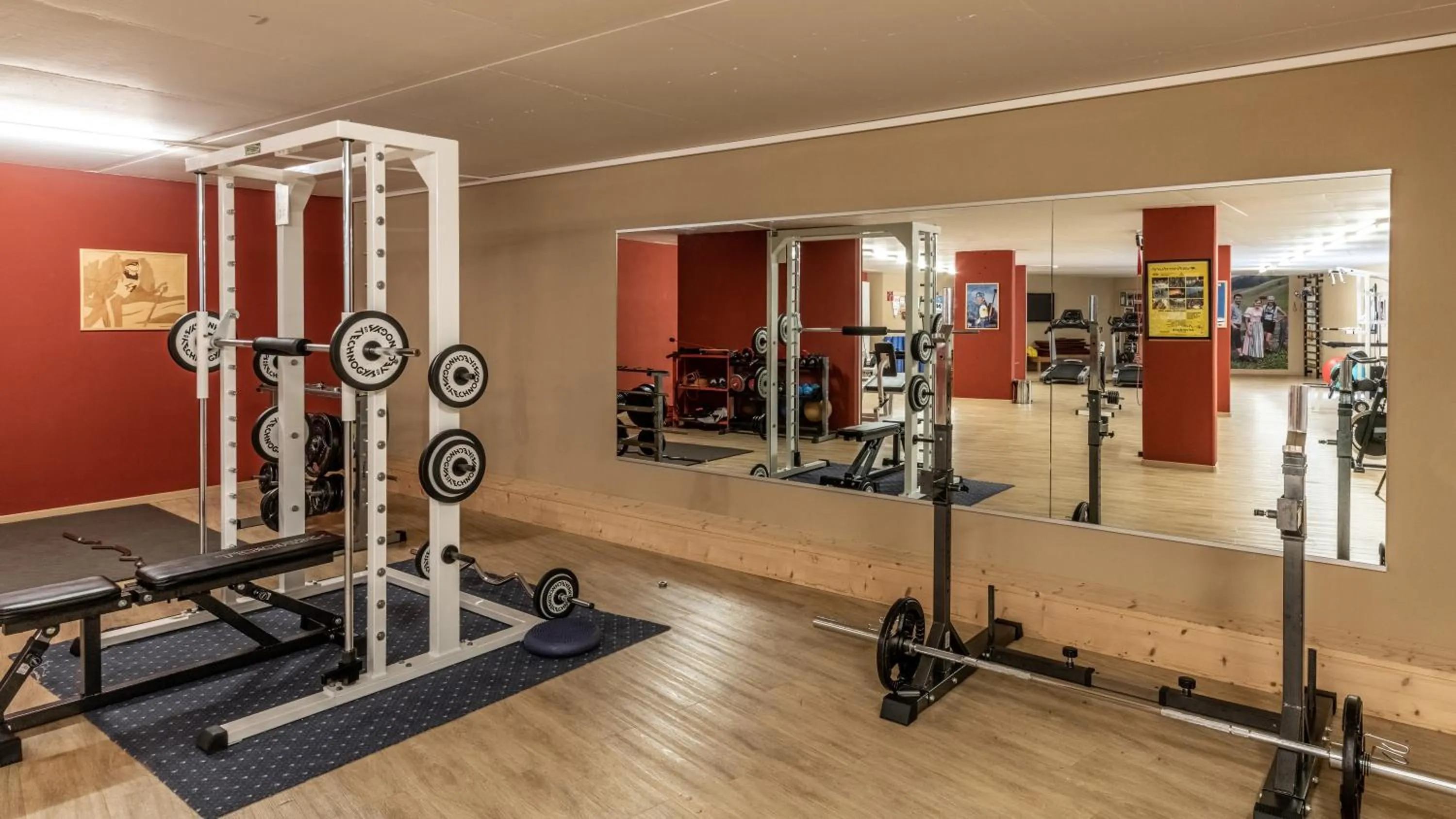 Fitness centre/facilities in Romantik Hotel Santer