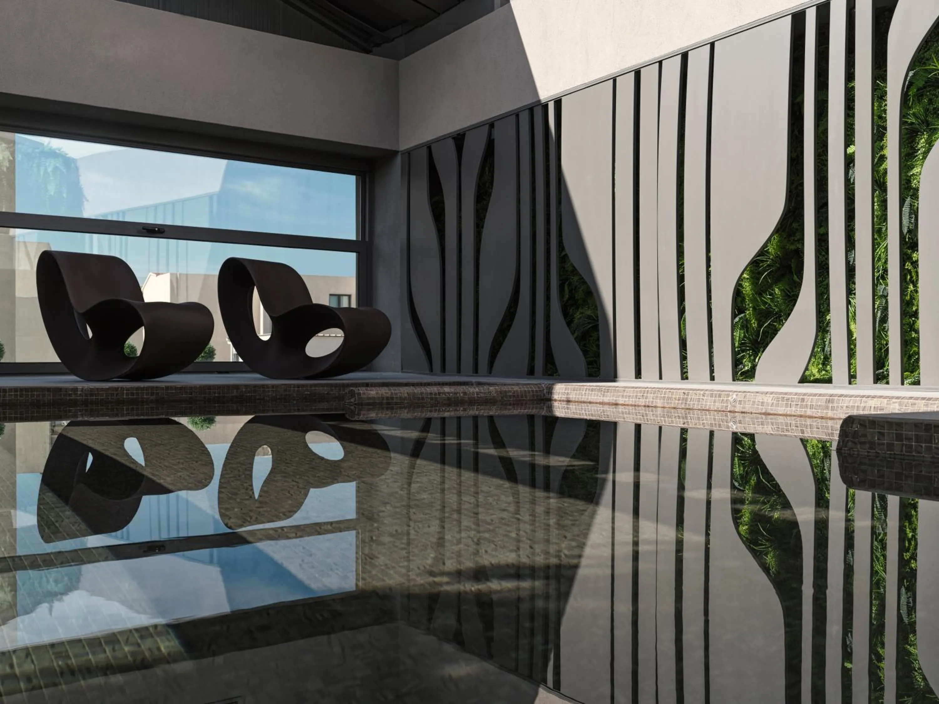 Swimming pool in The Chania Hotel Crete, Vignette Collection