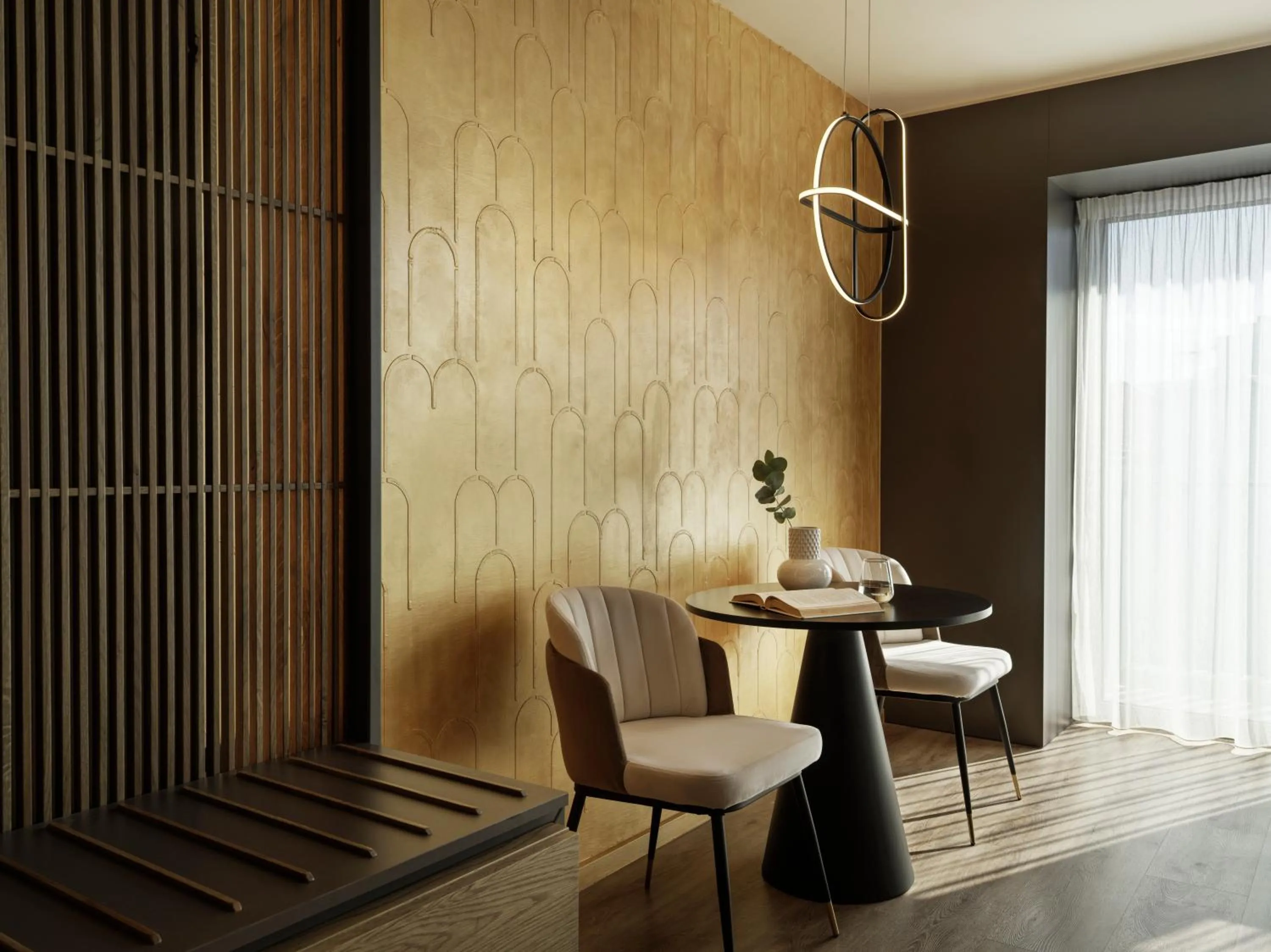 Seating area in The Chania Hotel Crete, Vignette Collection