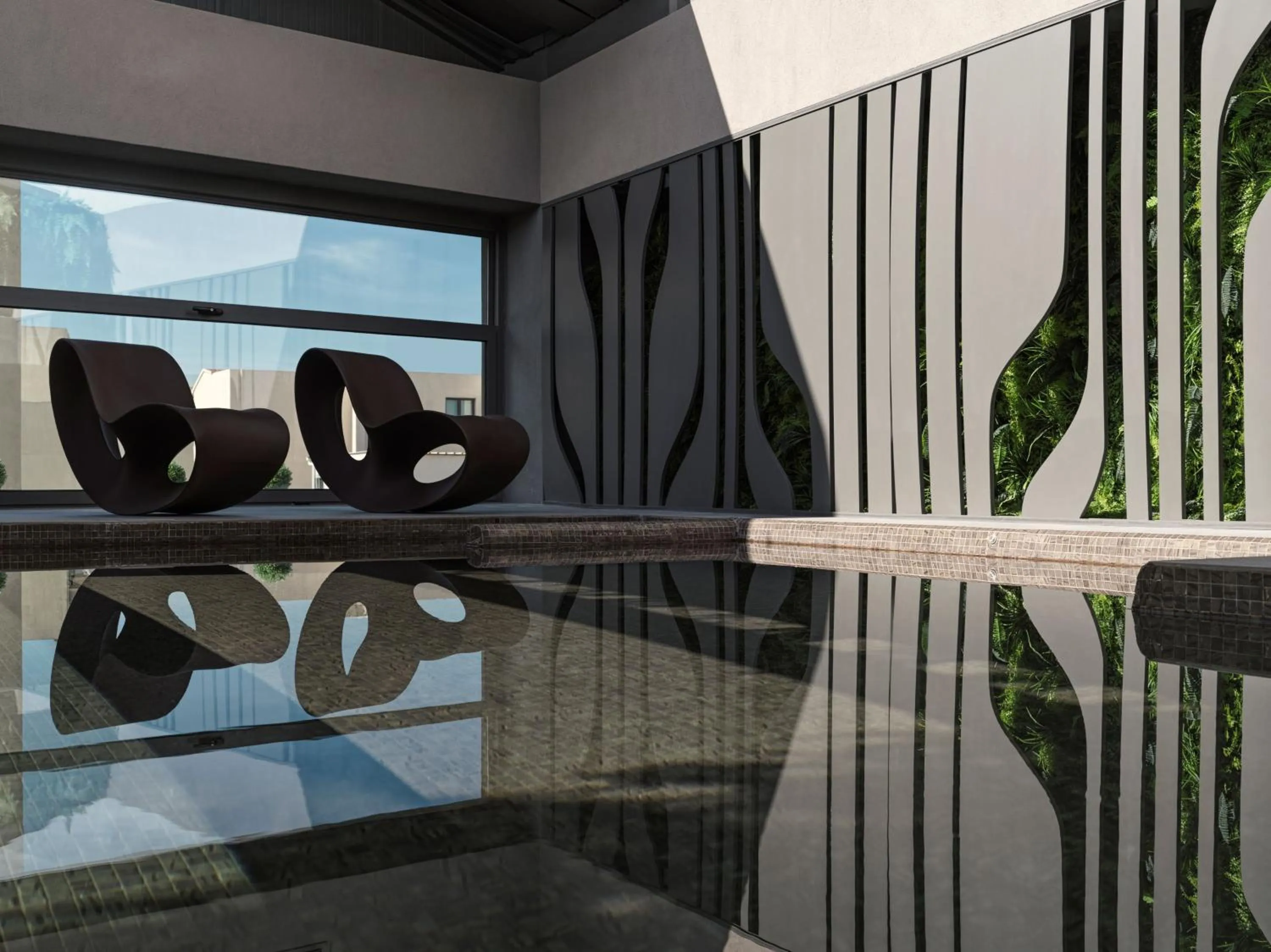 Swimming pool in The Chania Hotel Crete, Vignette Collection