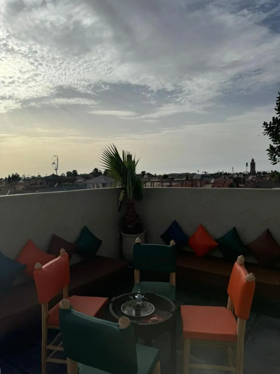 Patio in Riad Rodaina & SPA