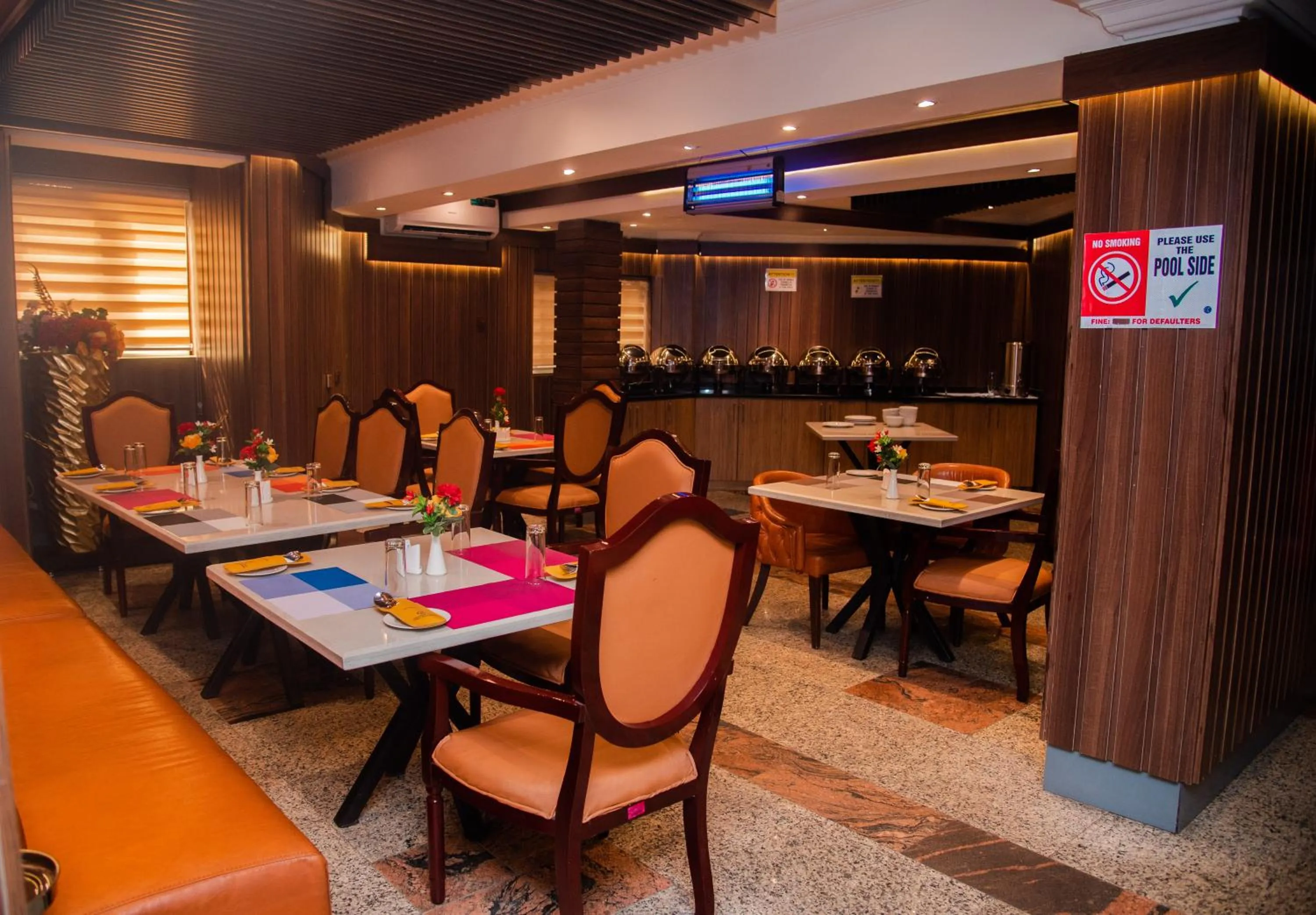 Restaurant/places to eat in Golden Tulip Garden City Hotel - Rivotel