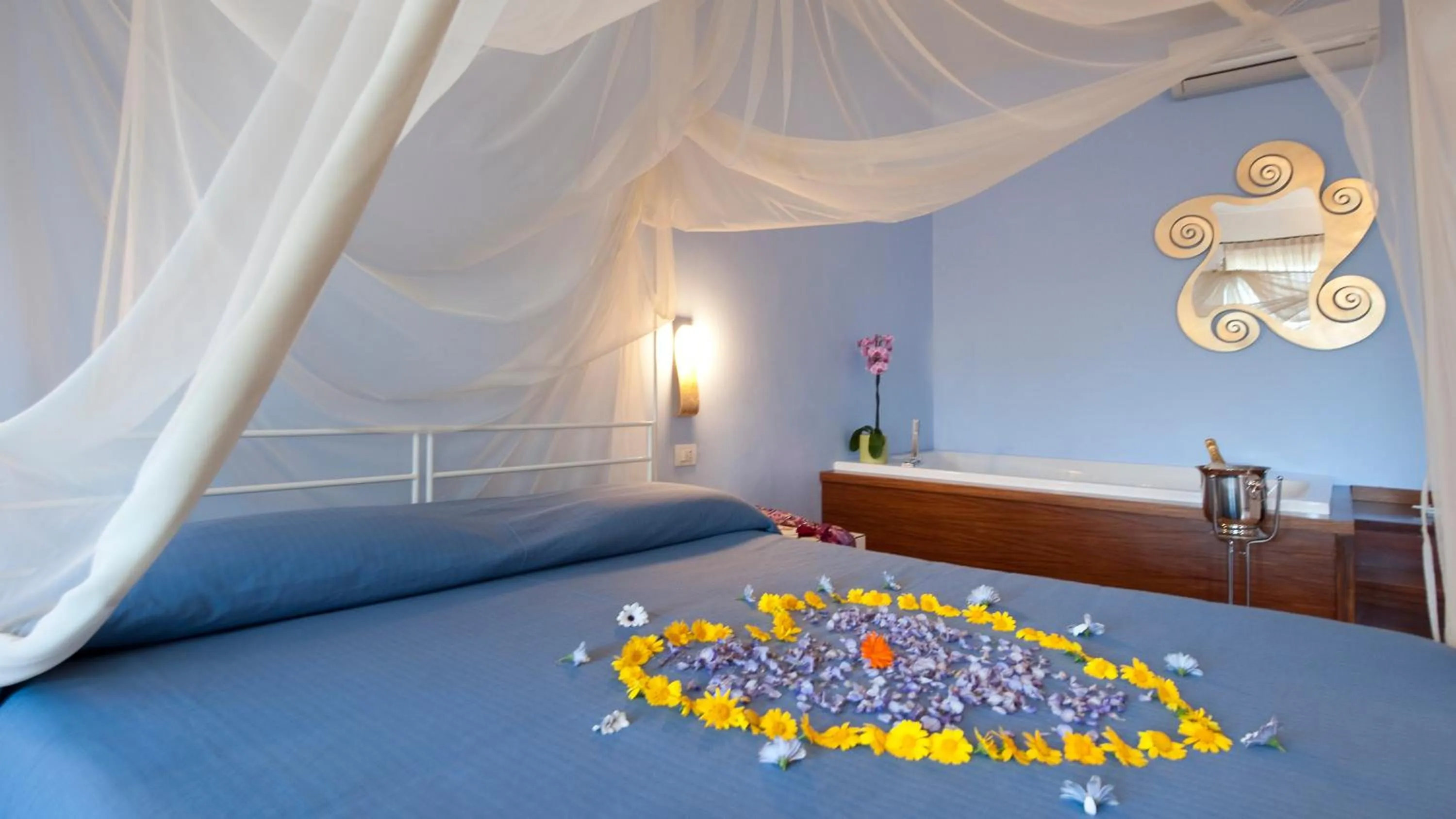 Bed in Albergo 'La Vigna'