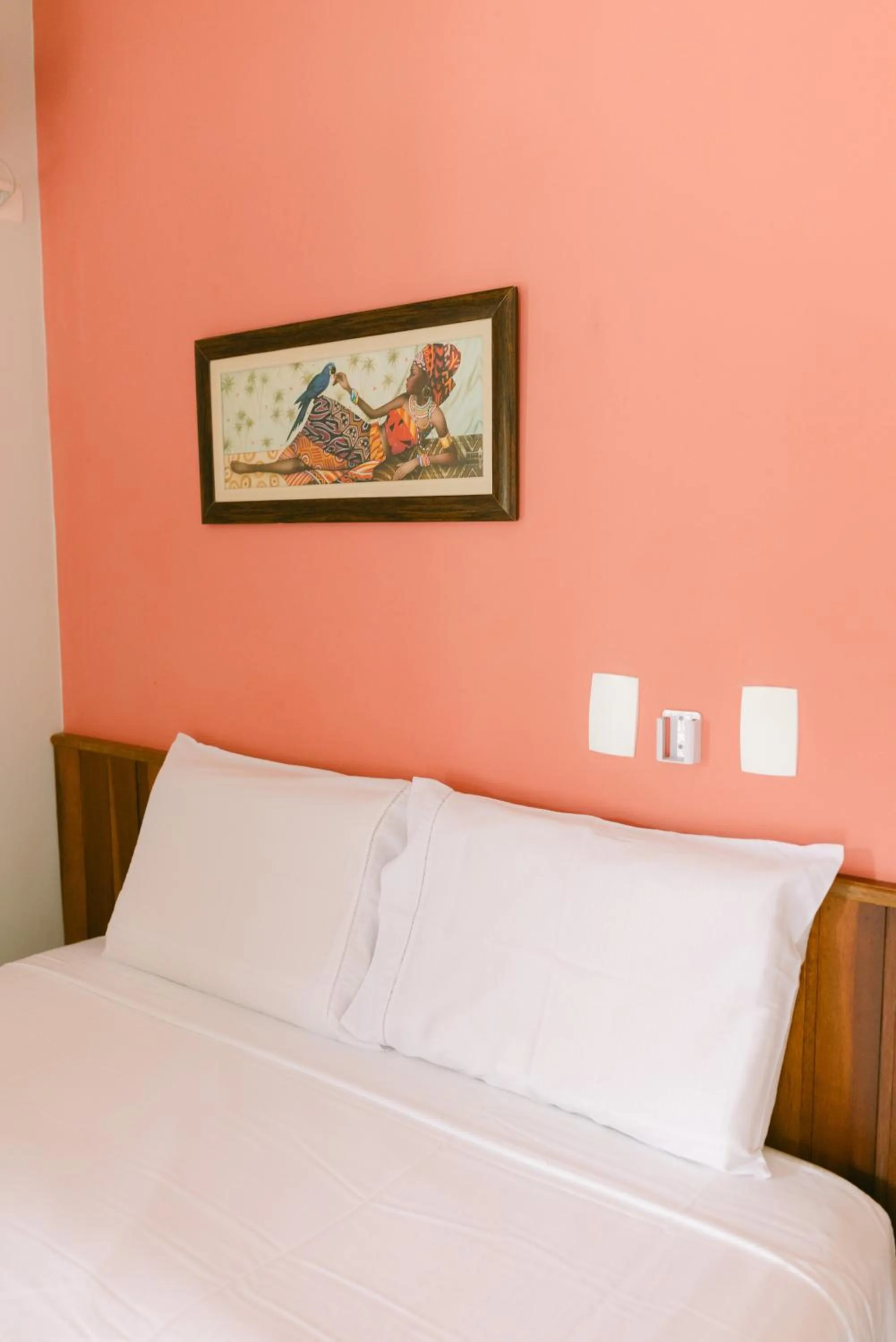 Bed in Hotel Kiribati Maresias