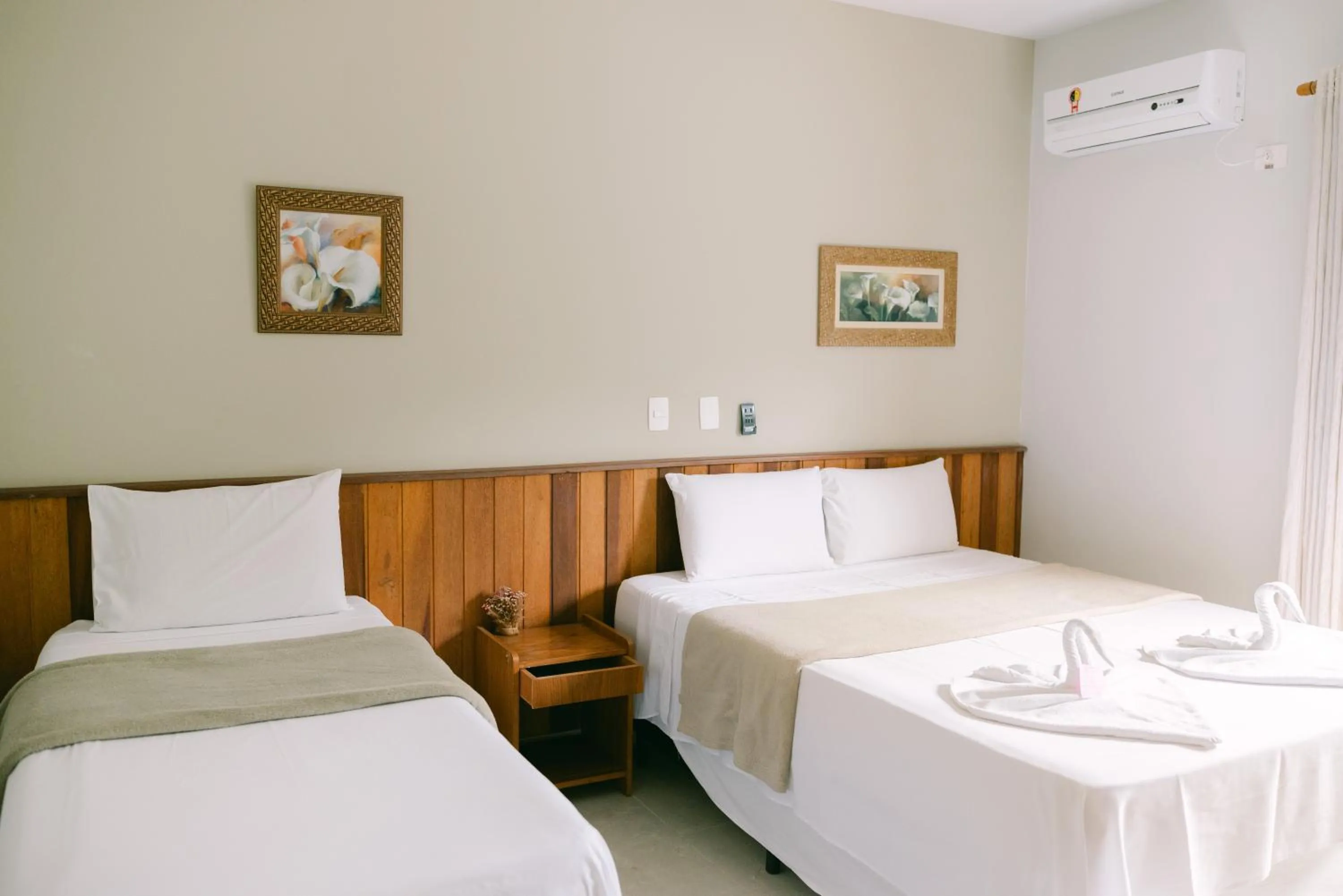 Bed in Hotel Kiribati Maresias