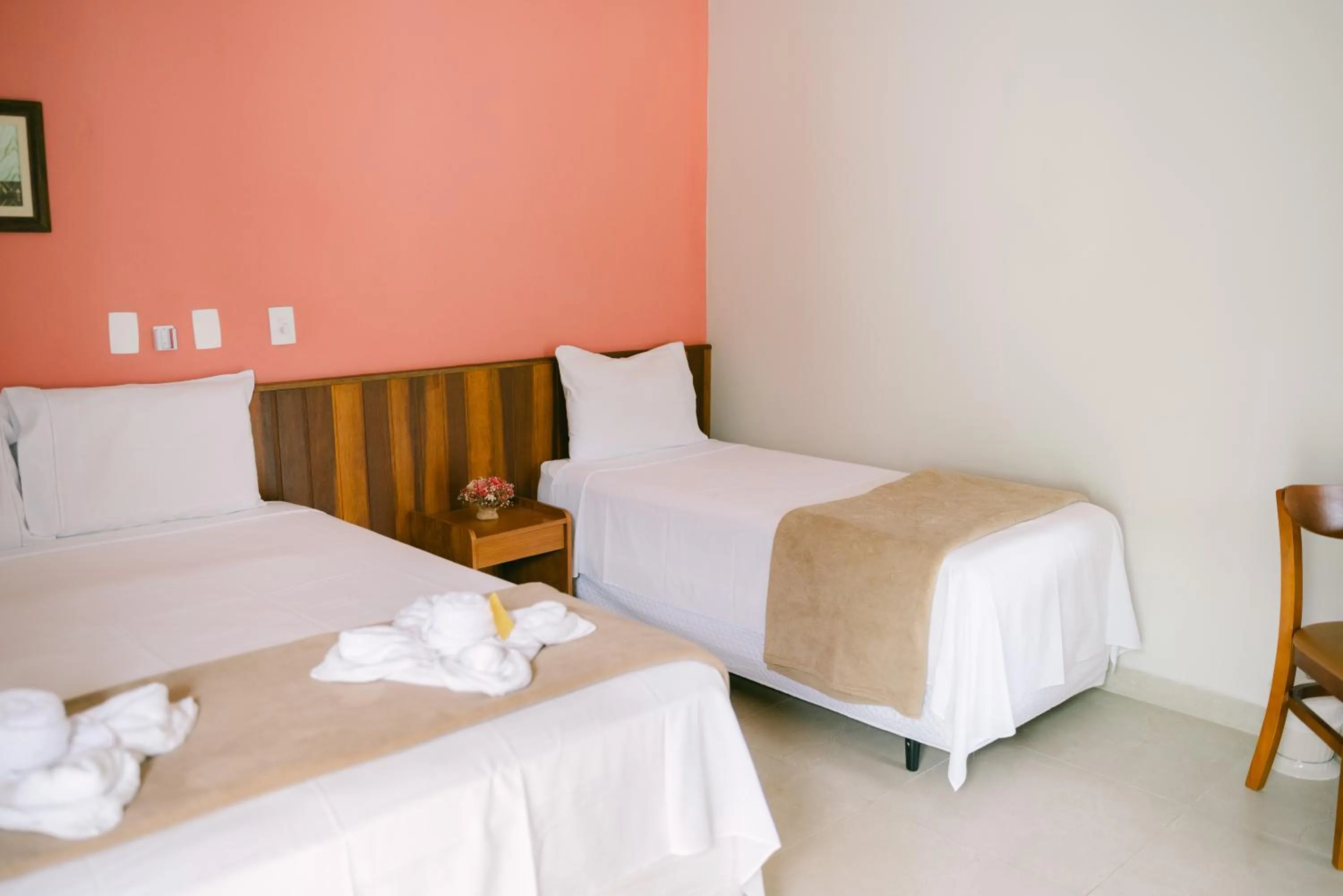 Bed in Hotel Kiribati Maresias