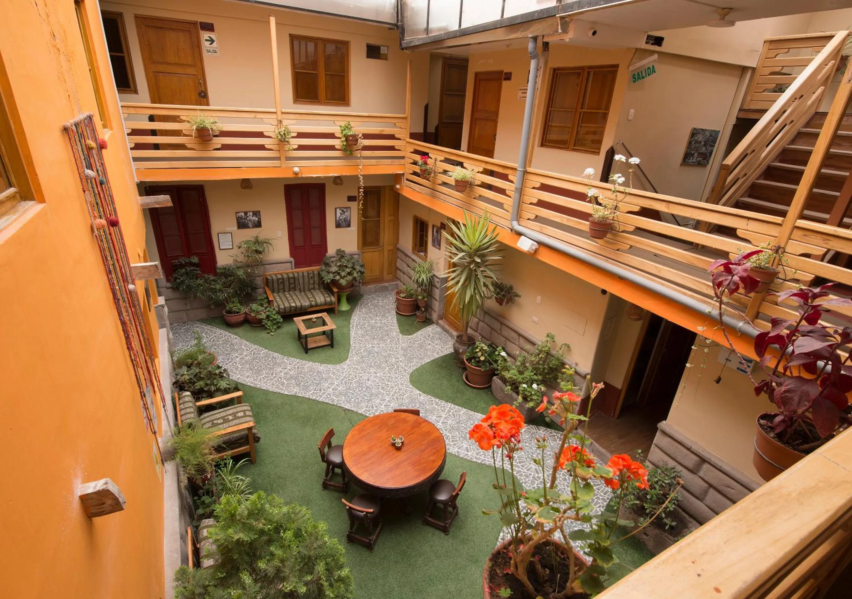 Patio in La Posada del Viajero