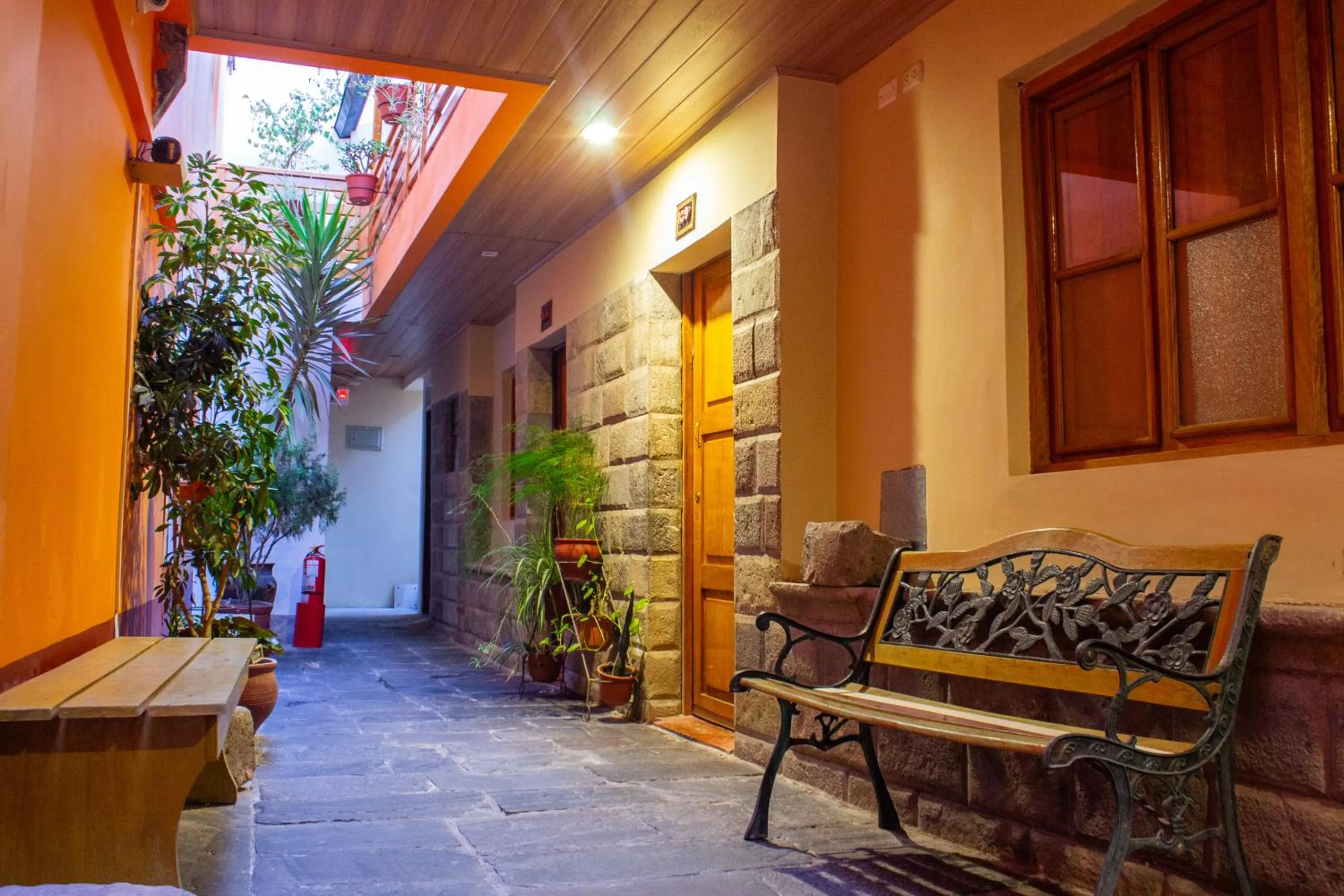 Patio in La Posada del Viajero