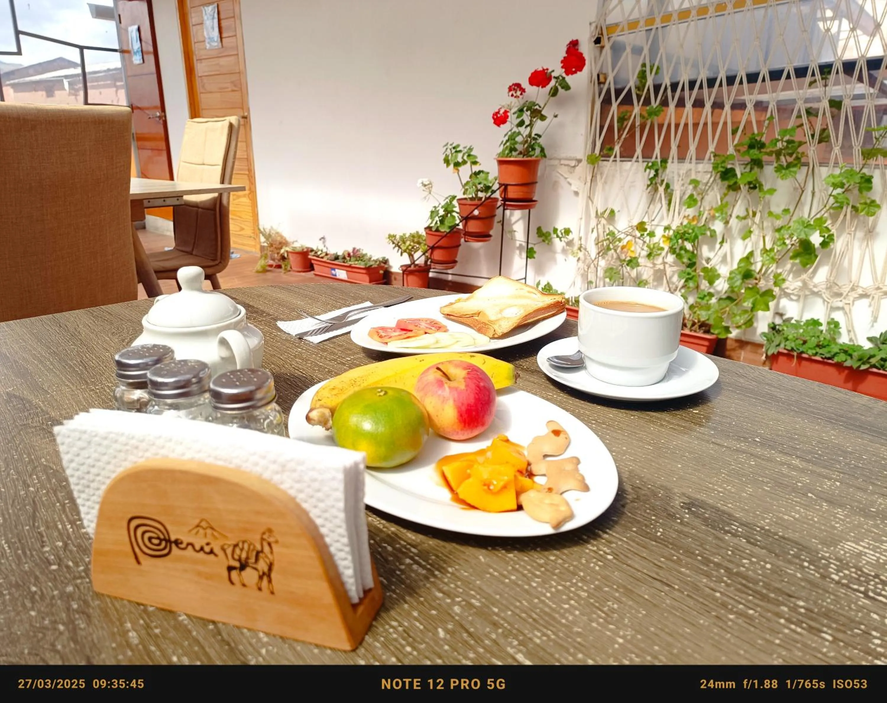 Breakfast in La Posada del Viajero