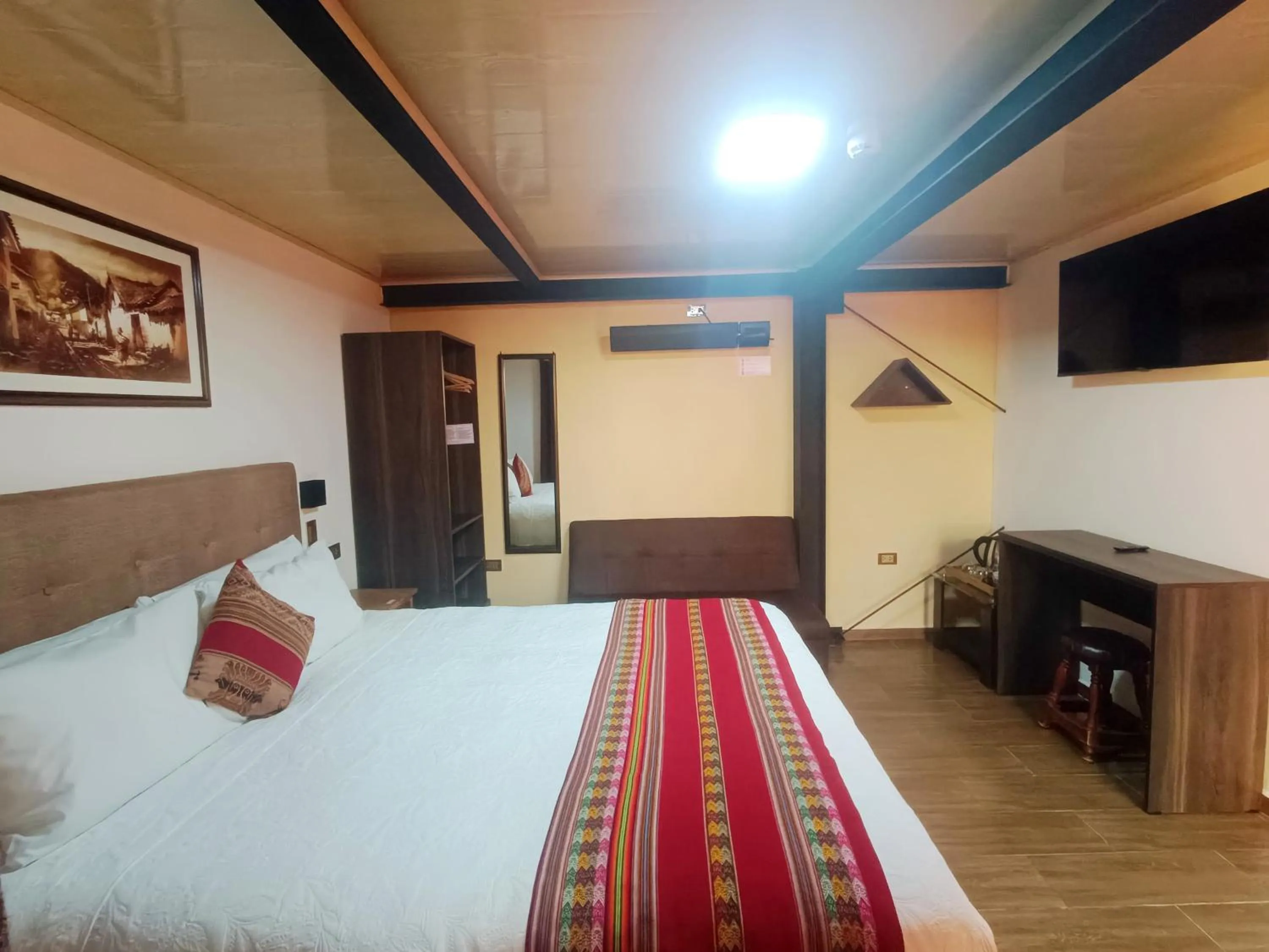 TV and multimedia, Bed in La Posada del Viajero