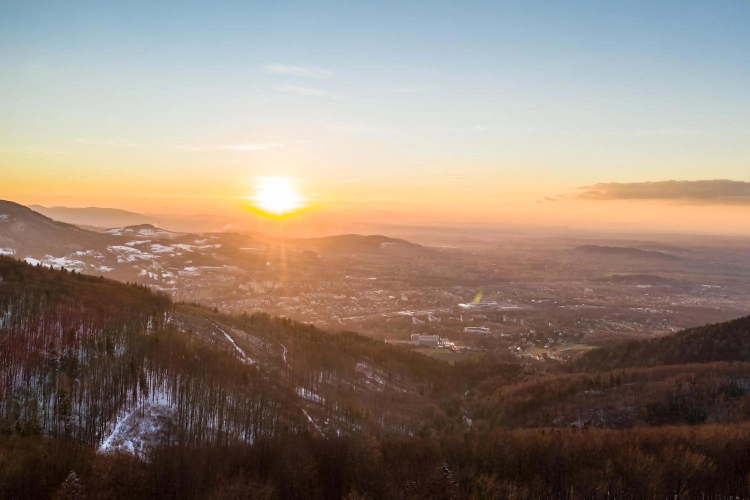 Mountain view in Hotel Vestina