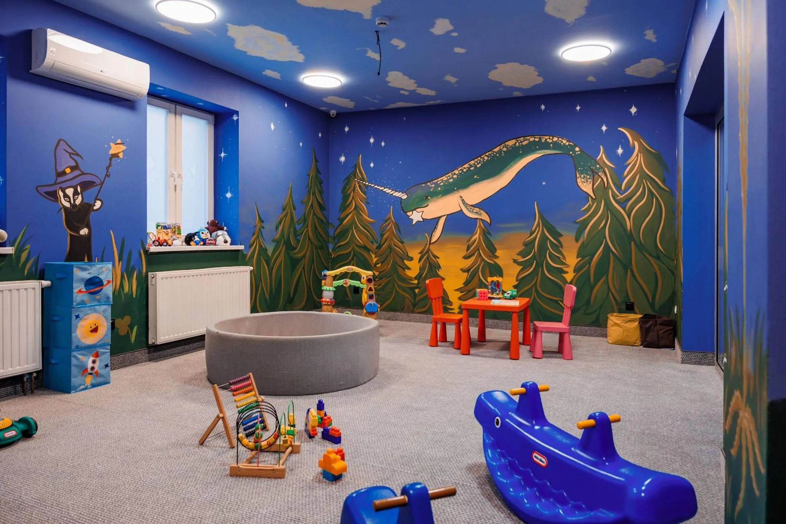 Children play ground in Hotel Vestina