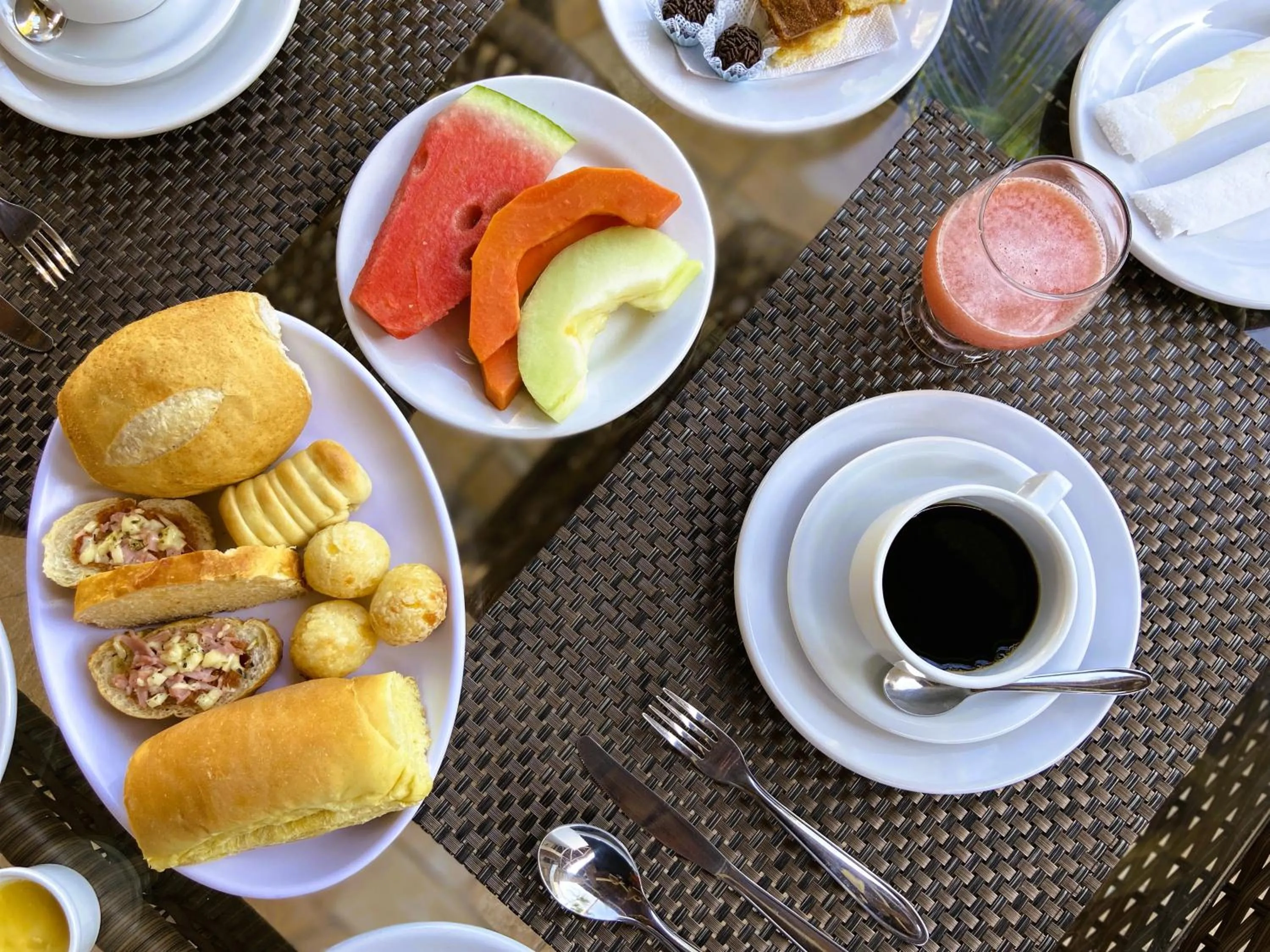 Food and drinks in Pousada Hippopotamus Jeri