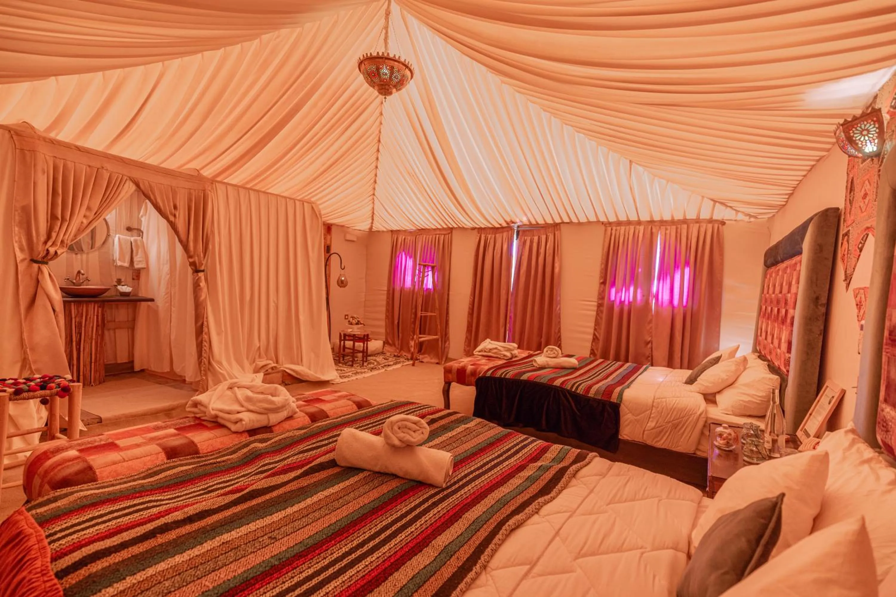 Bed in Imperial Glory Lodges