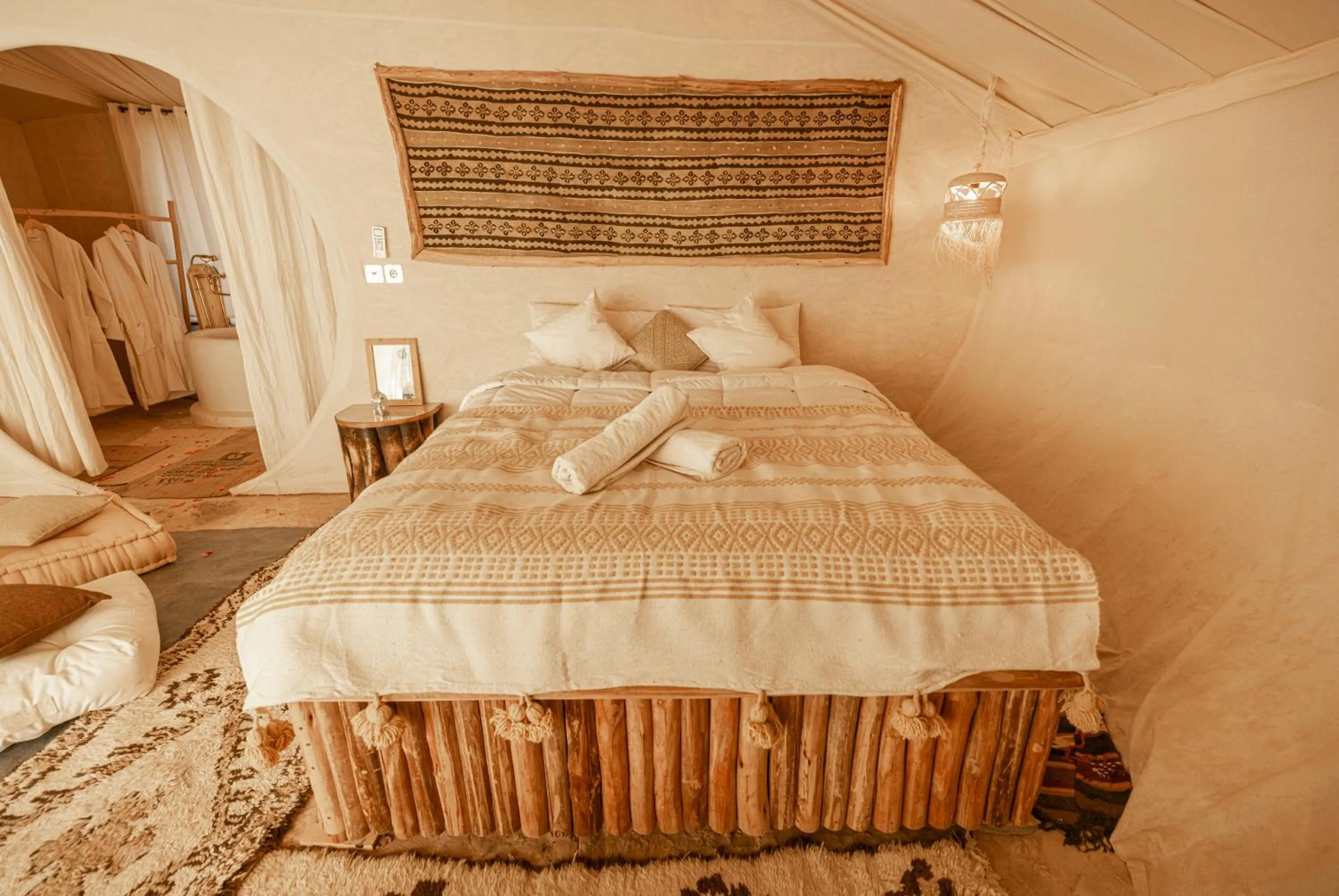 Bed in Imperial Glory Lodges