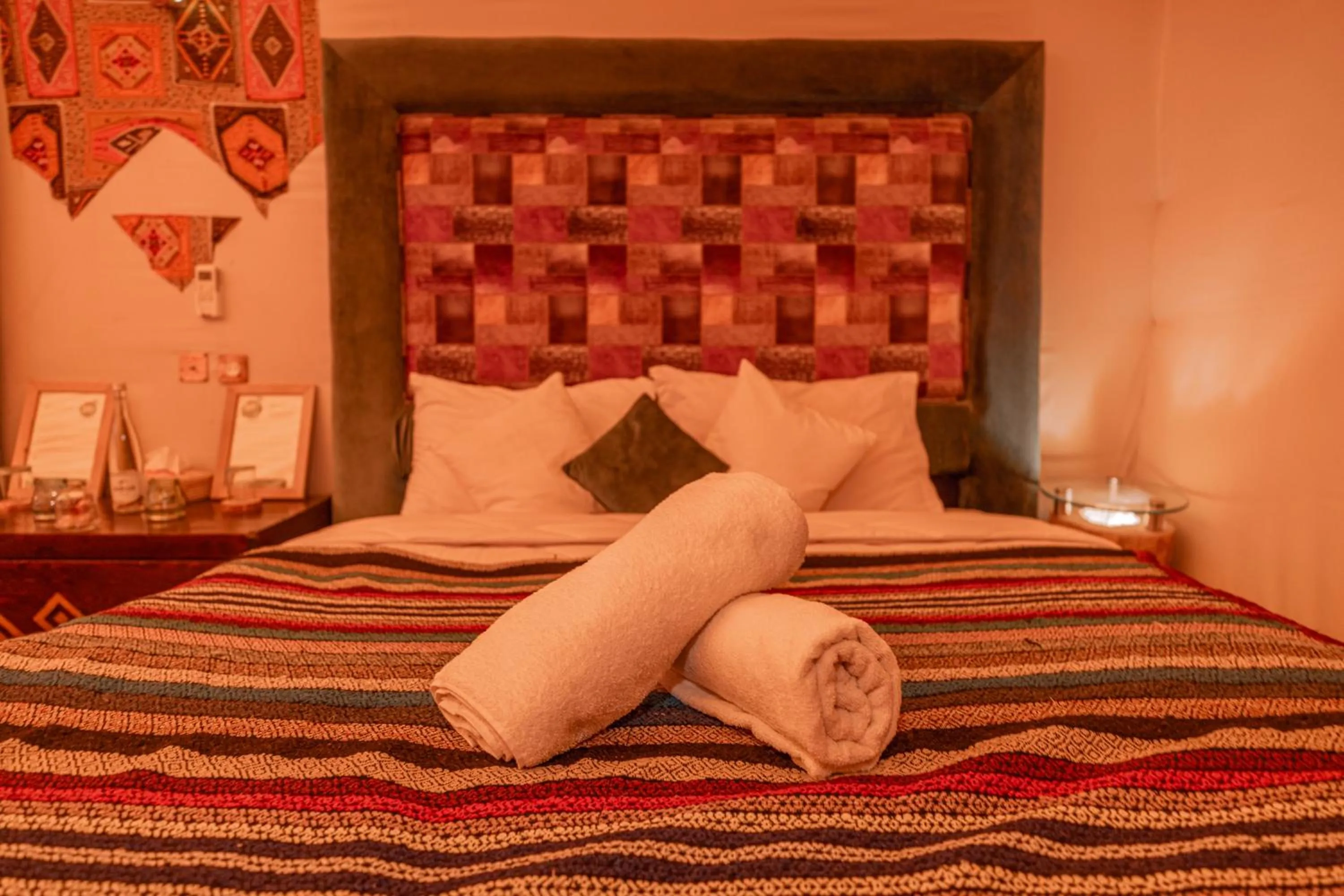 Bed in Imperial Glory Lodges