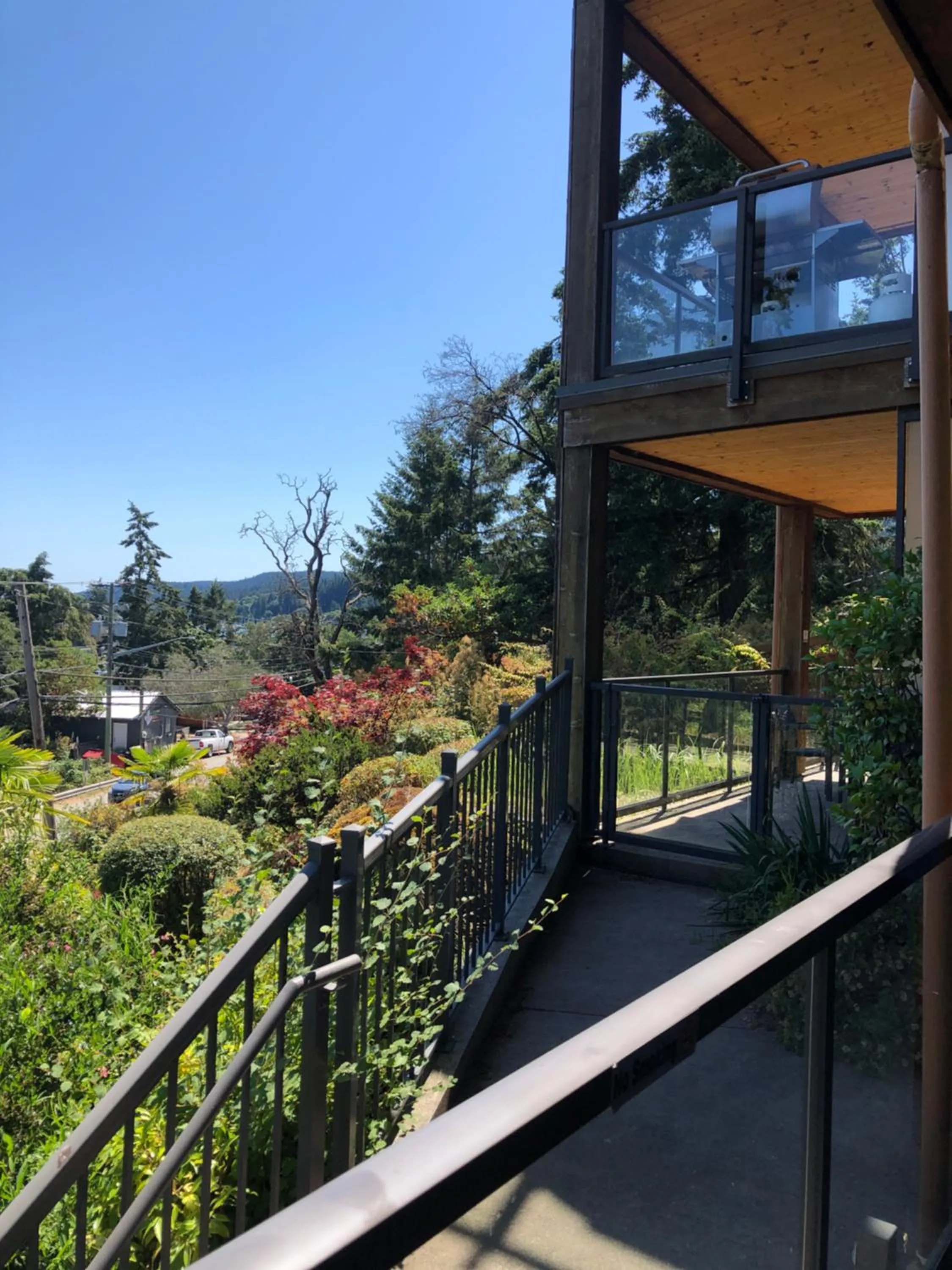 Balcony/Terrace in Mariner's Loft - Salt Spring Island