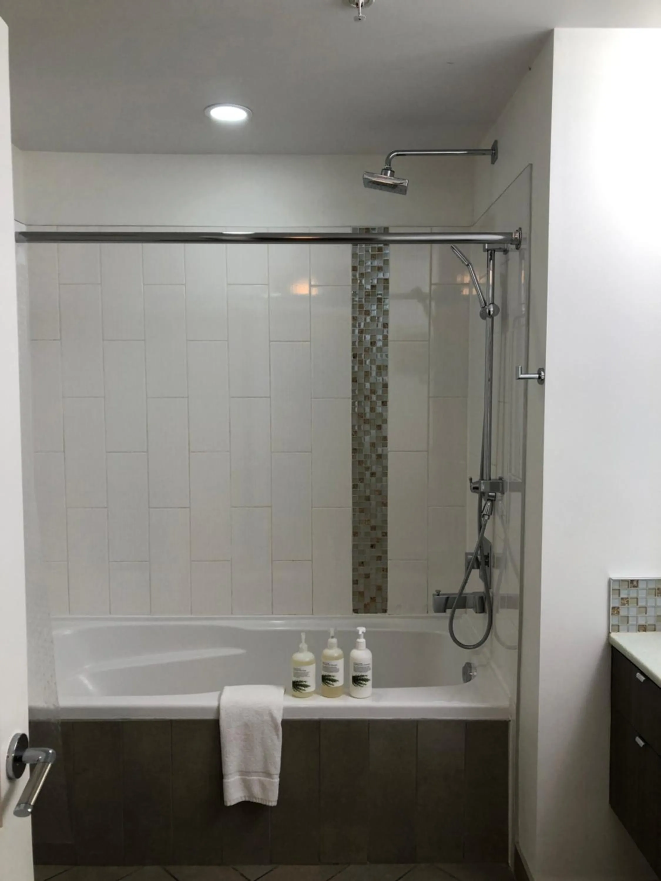 Shower in Mariner's Loft - Salt Spring Island