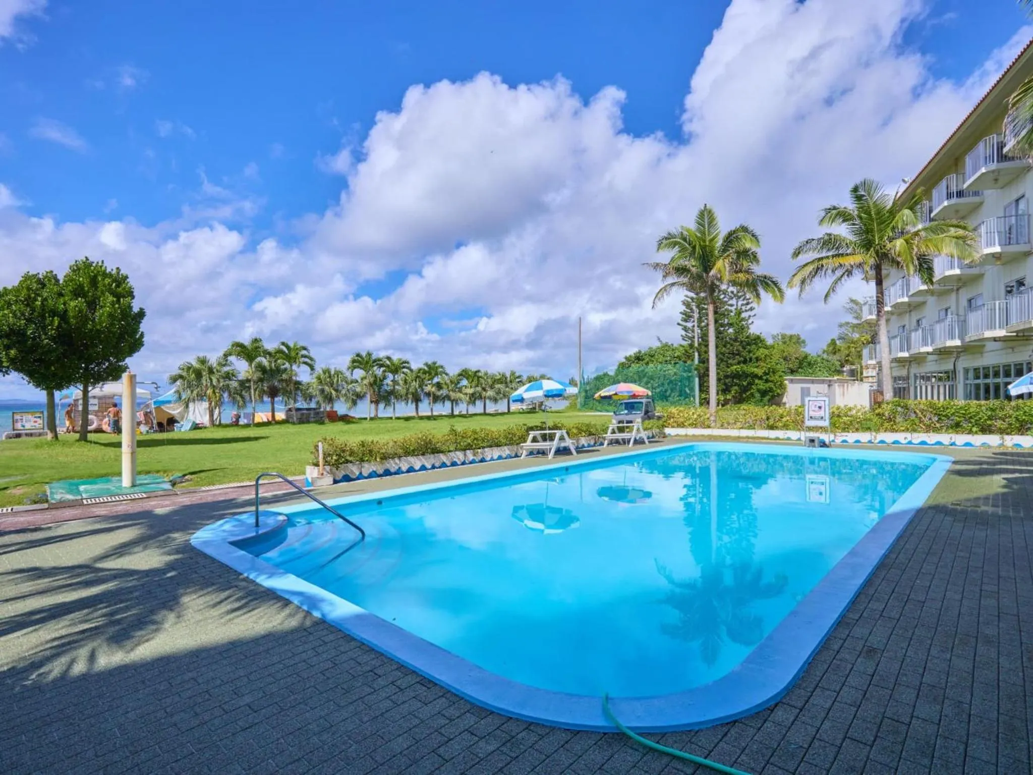 Swimming pool in Miyuki Hamabaru Resort