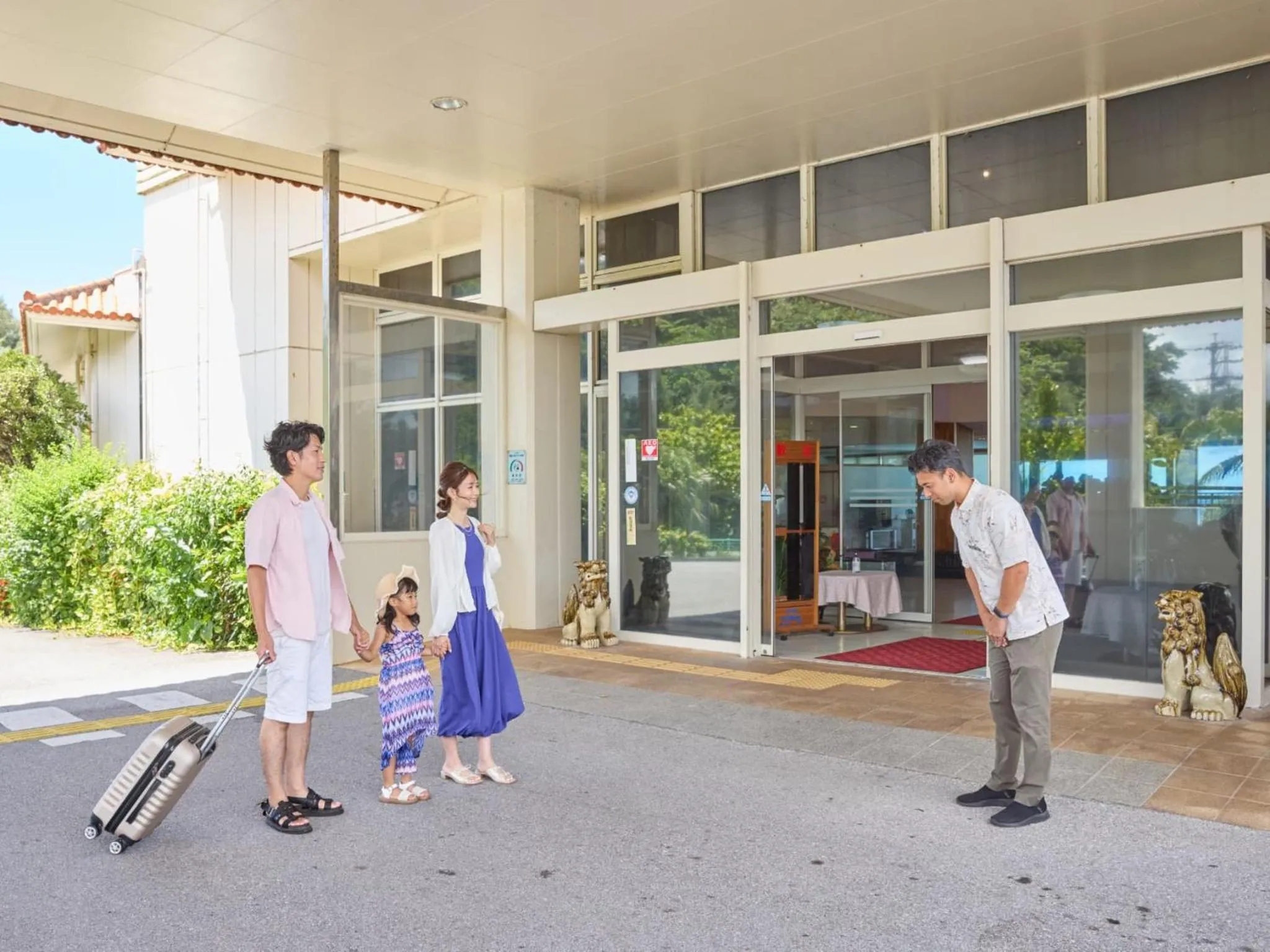 Lobby or reception in Miyuki Hamabaru Resort