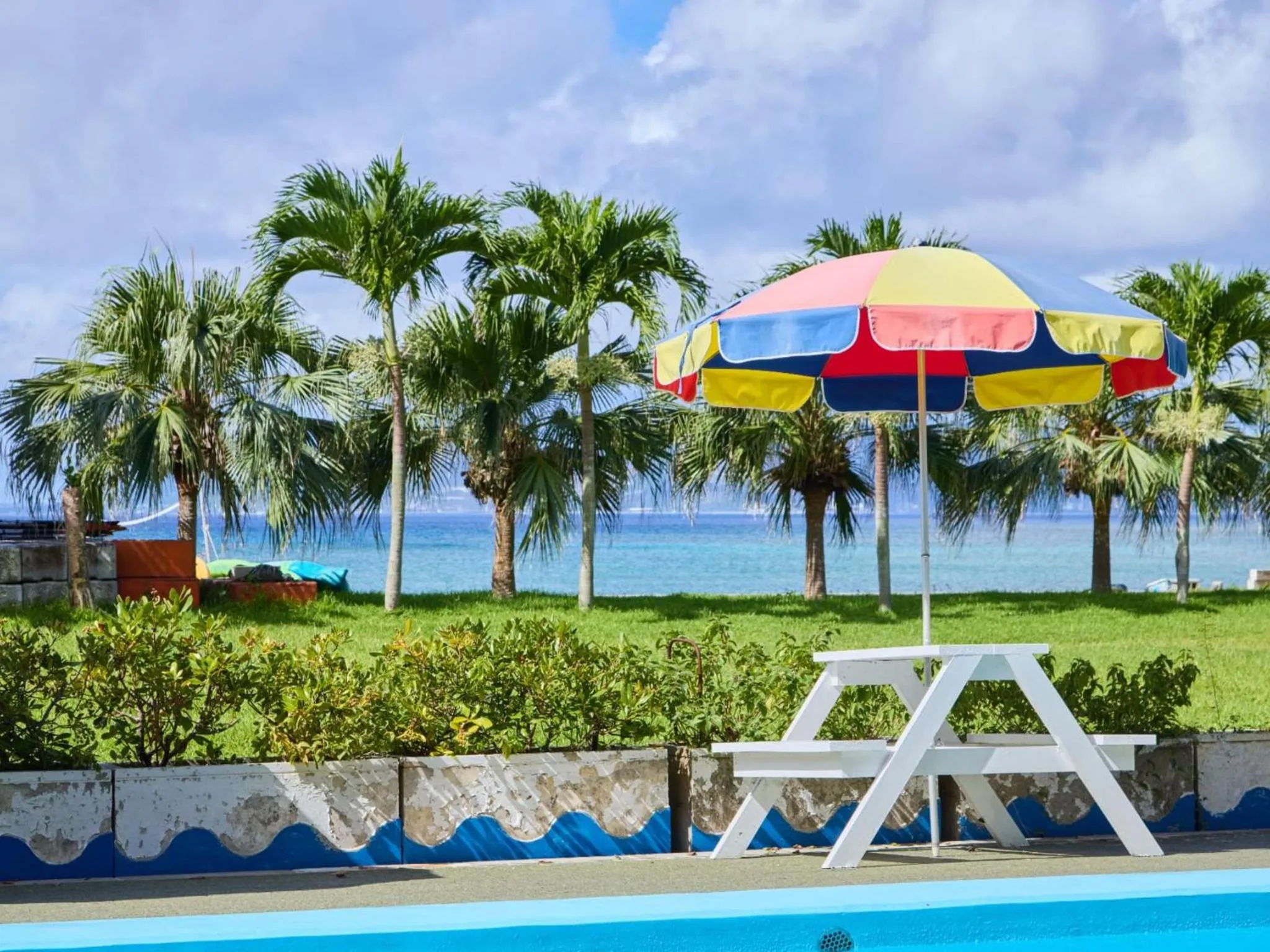 Swimming pool in Miyuki Hamabaru Resort