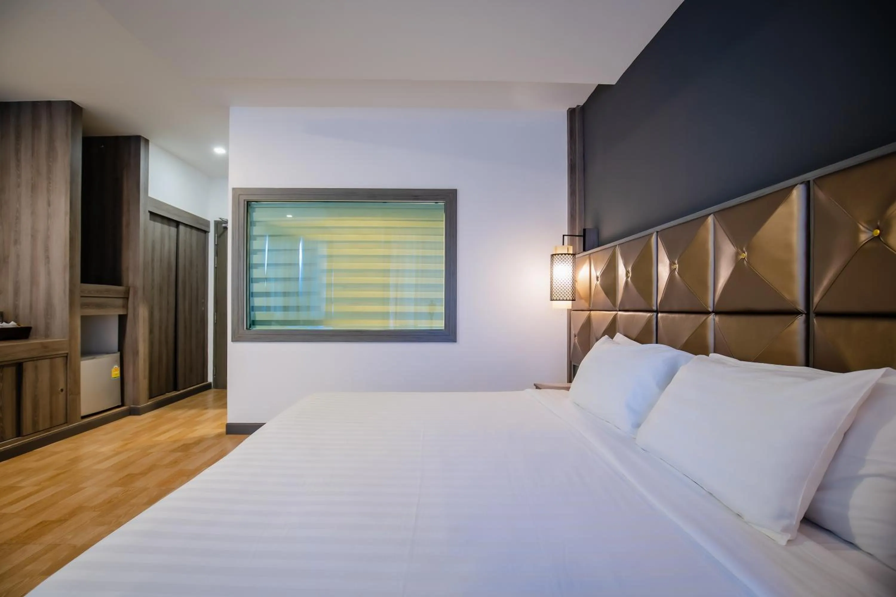 Bed in Add Plus Hotel & SPA