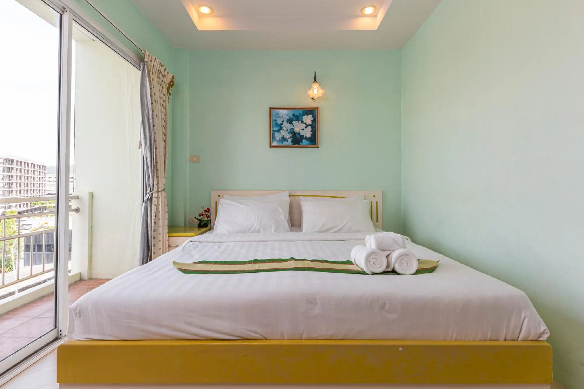 Bed in Add Plus Hotel & SPA