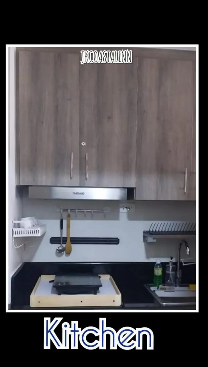 Kitchen or kitchenette in Jk Coastal Inn