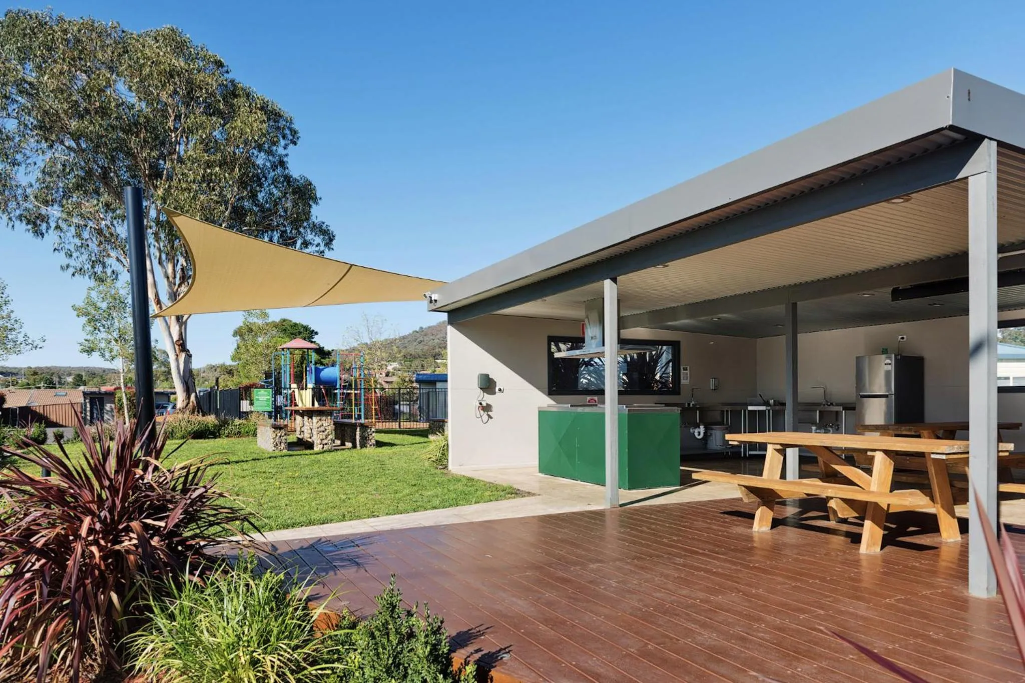 BBQ facilities in Crestview Tourist Park