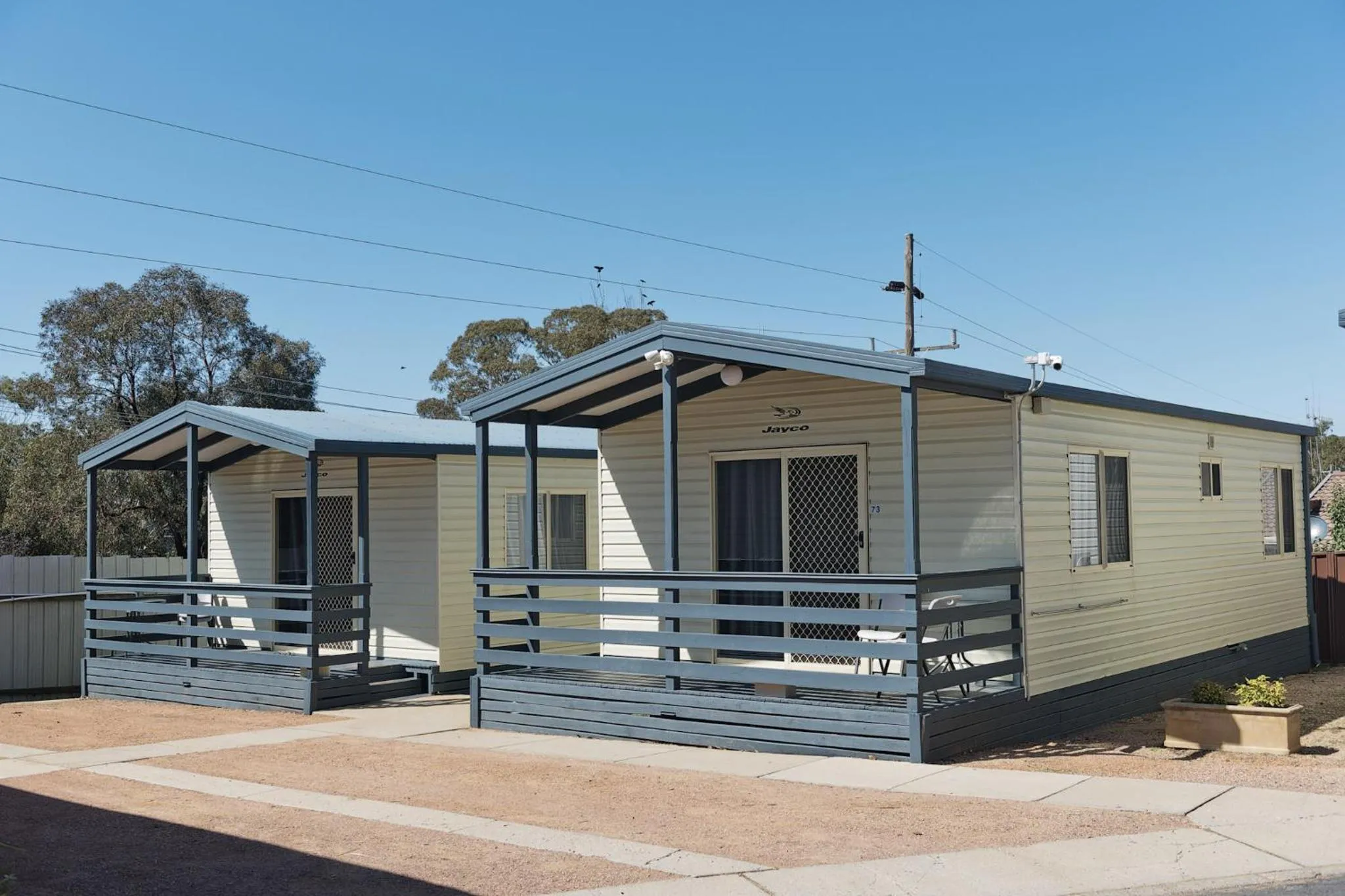 Patio in Crestview Tourist Park