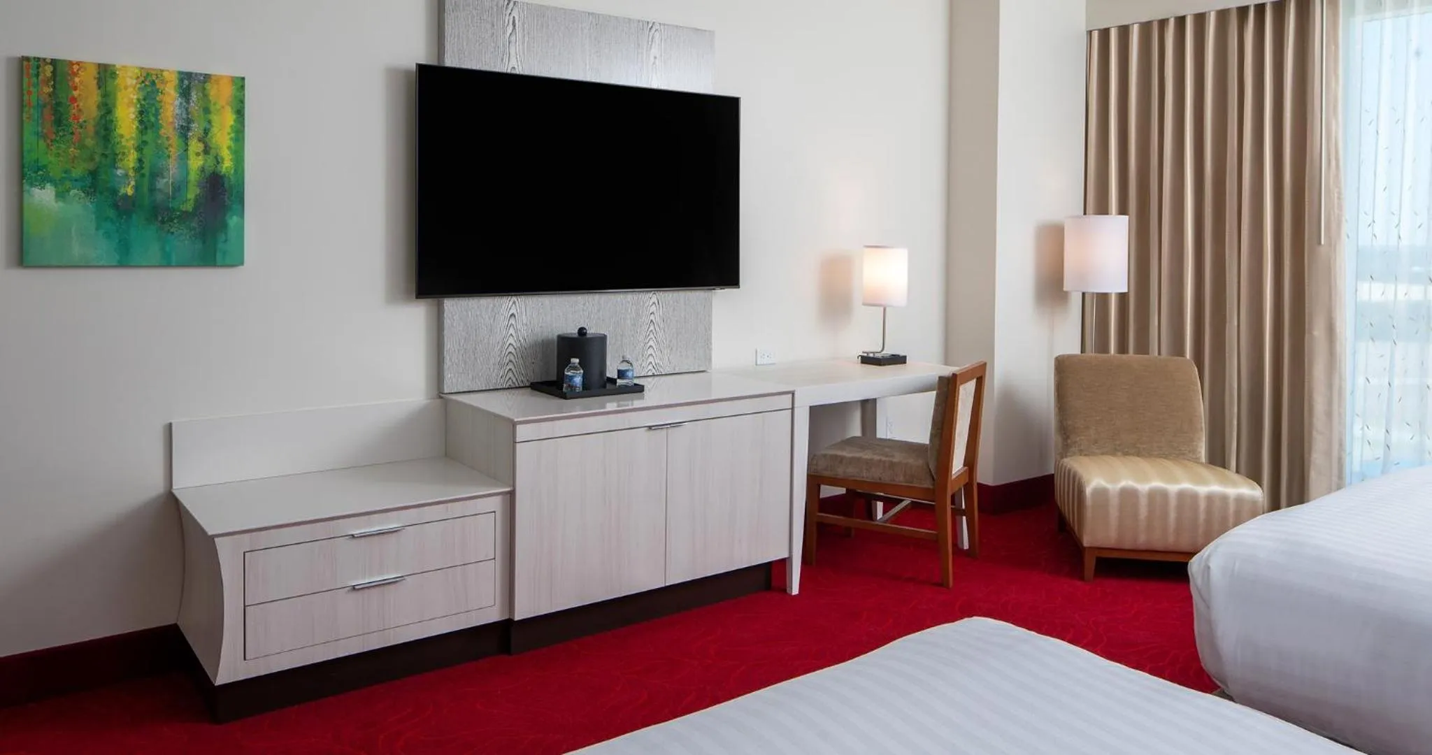 Bed in Southland Casino Hotel