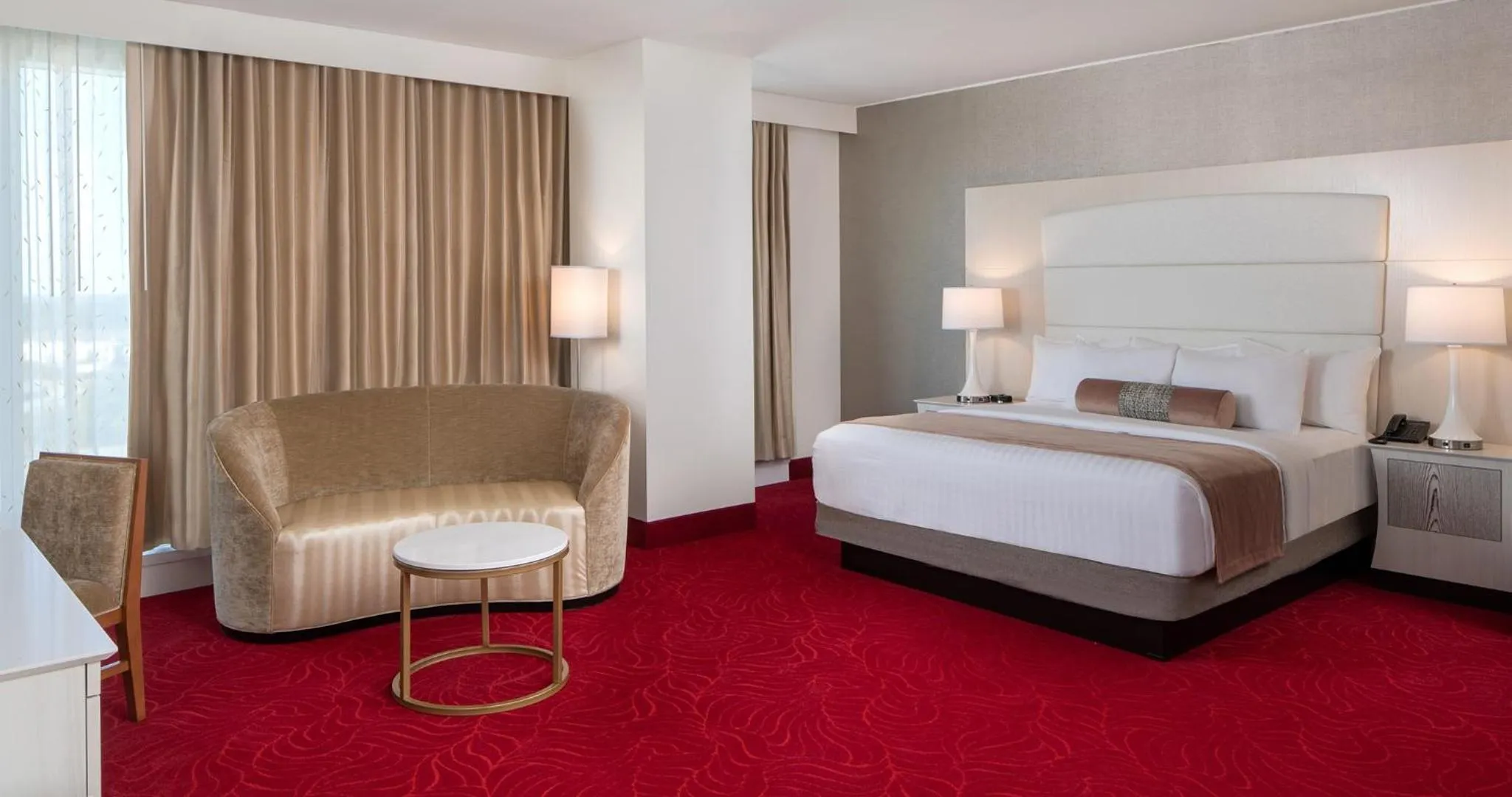 Bed in Southland Casino Hotel